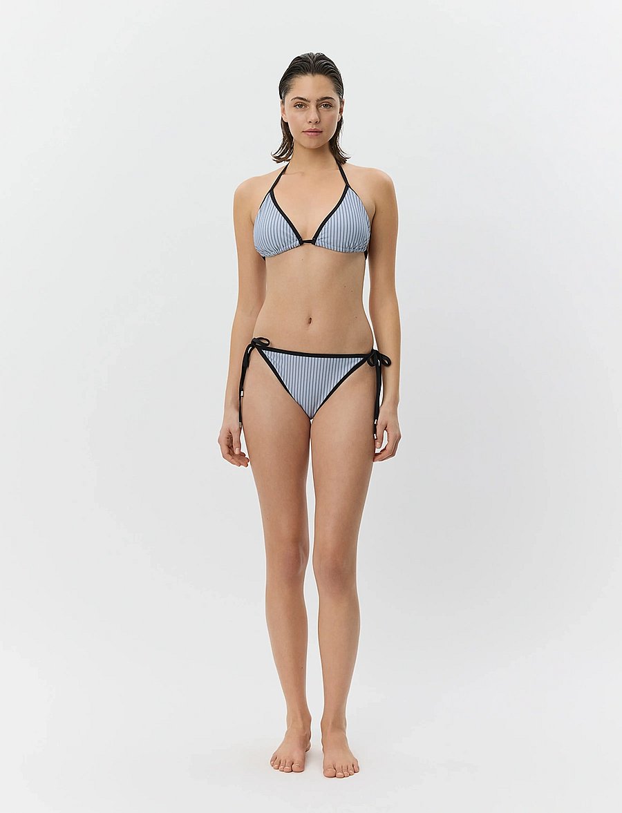 Sofie Schnoor - SIKKYSW TRIANGLE BIKINI - bikinisets - light blue striped - 3