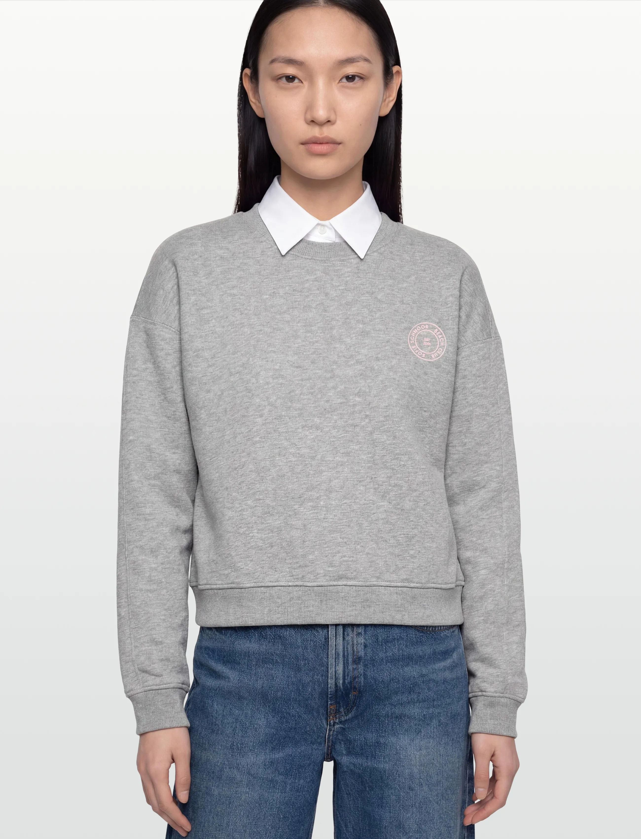 Sofie Schnoor - ELINSW SWEATSHIRT - sweatshirts & kapuzenpullover - grey melange - 3