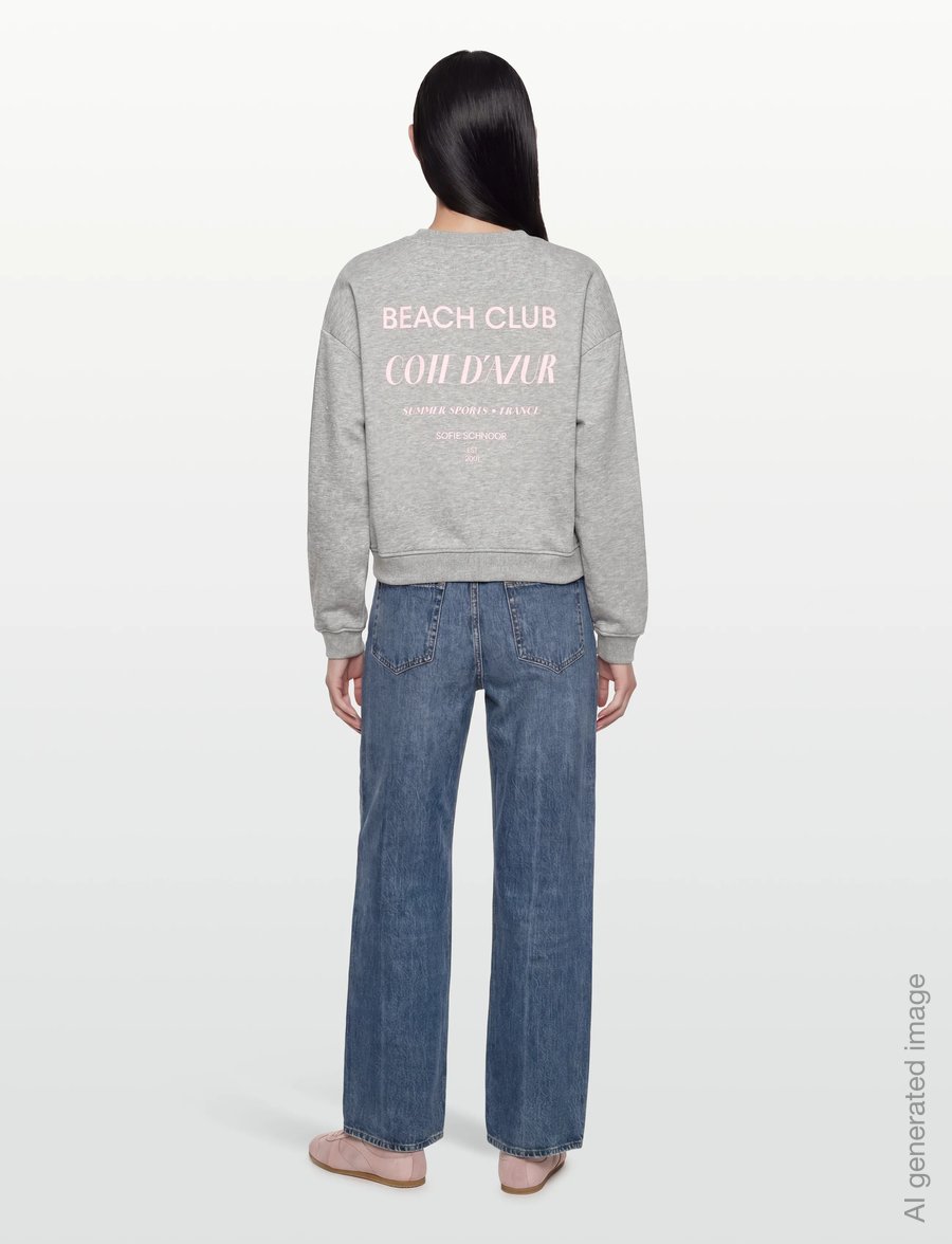 Sofie Schnoor - ELINSW SWEATSHIRT - vardagsstil - grey melange - 4
