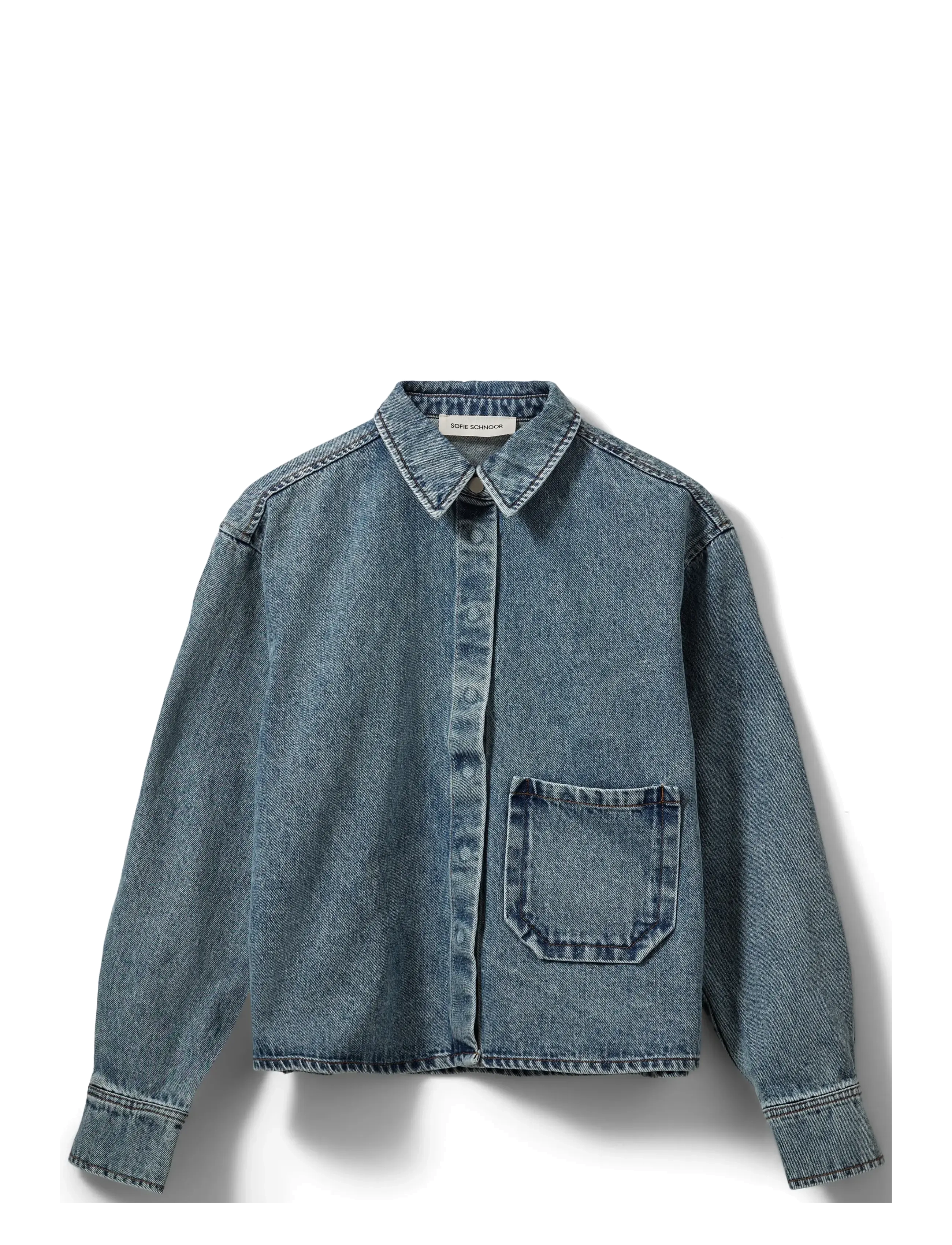 Sofie Schnoor NASHSW SHIRT - Denim clothing - BLUE / blue