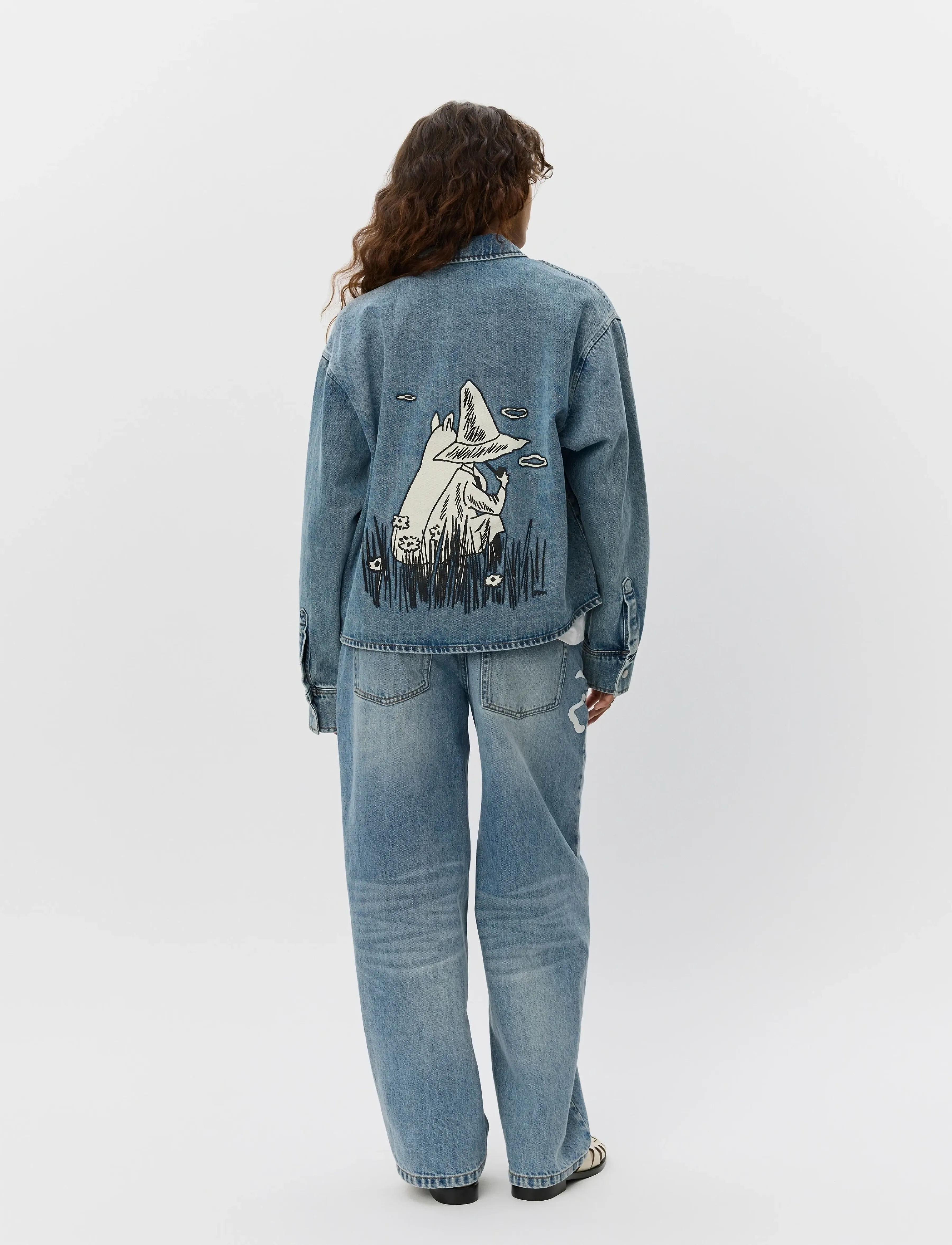 Sofie Schnoor - NASHSW SHIRT - teksasärgid - blue - 4