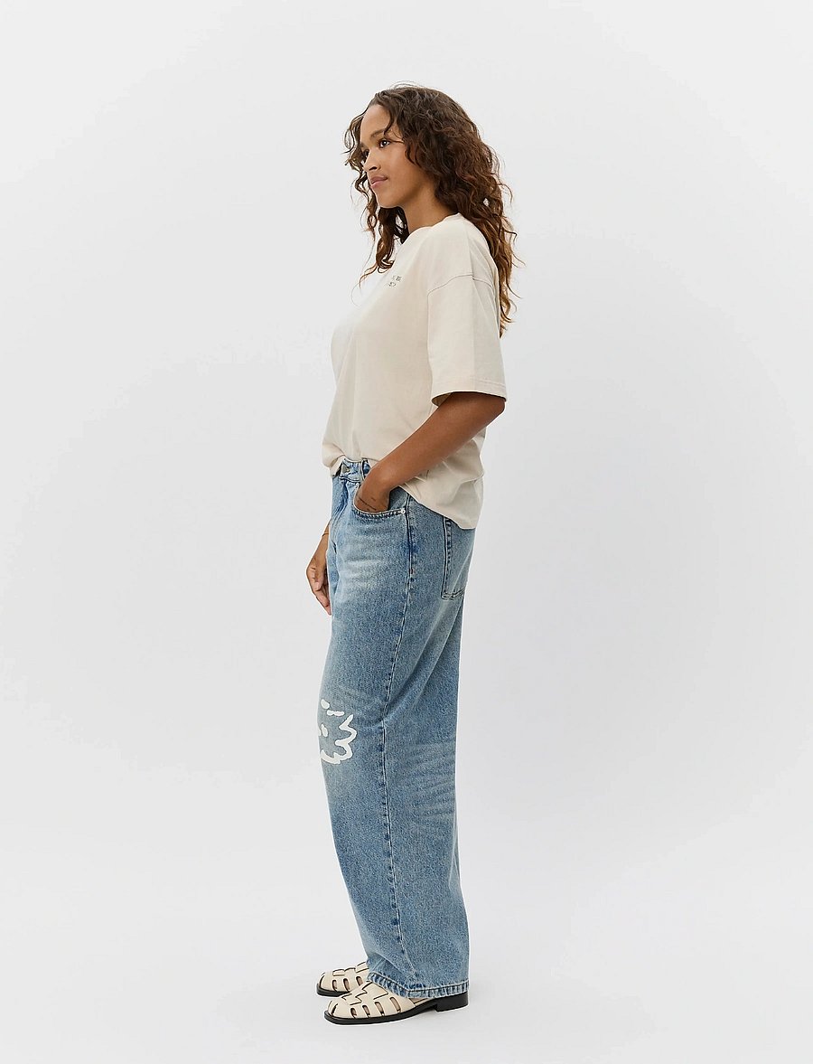 Sofie Schnoor - NORASW JEANS - hosen mit weitem bein - blue - 3