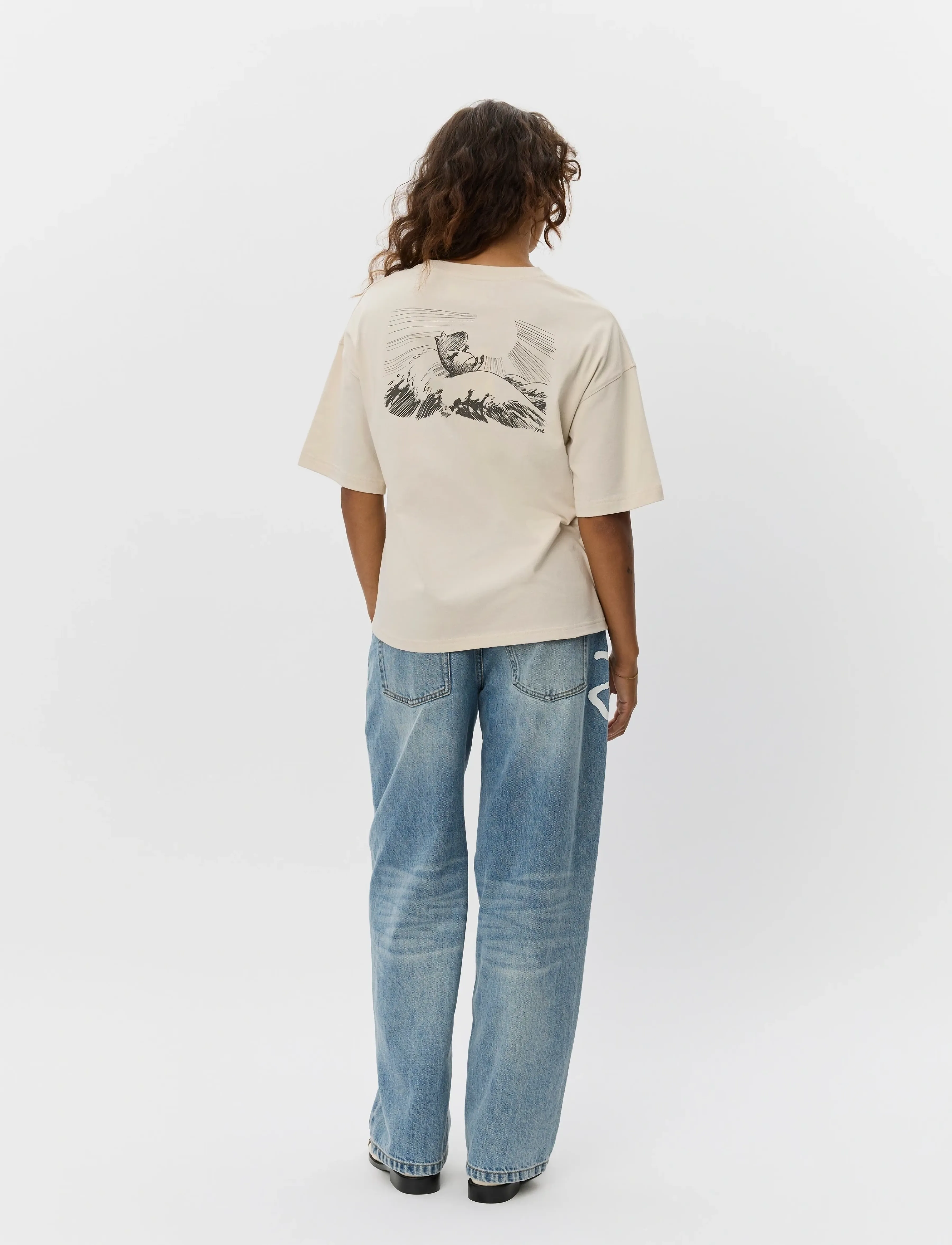 Sofie Schnoor - NORASW JEANS - brede jeans - blue - 4