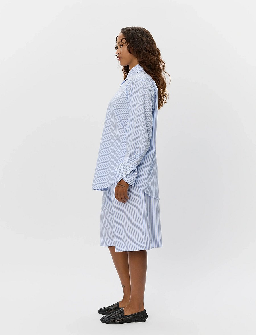 Sofie Schnoor - ABBYSW SHIRT - langärmlige hemden - blue striped - 3