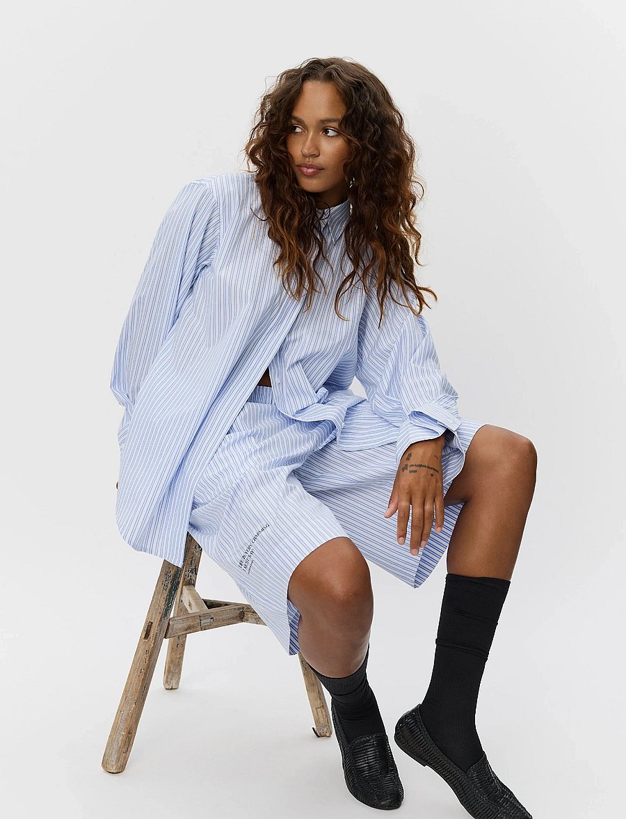 Sofie Schnoor - PEJAHSW SHORTS - freizeitshorts - blue striped - 5