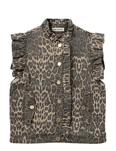 Farahsw Leo Vest - Denimveste