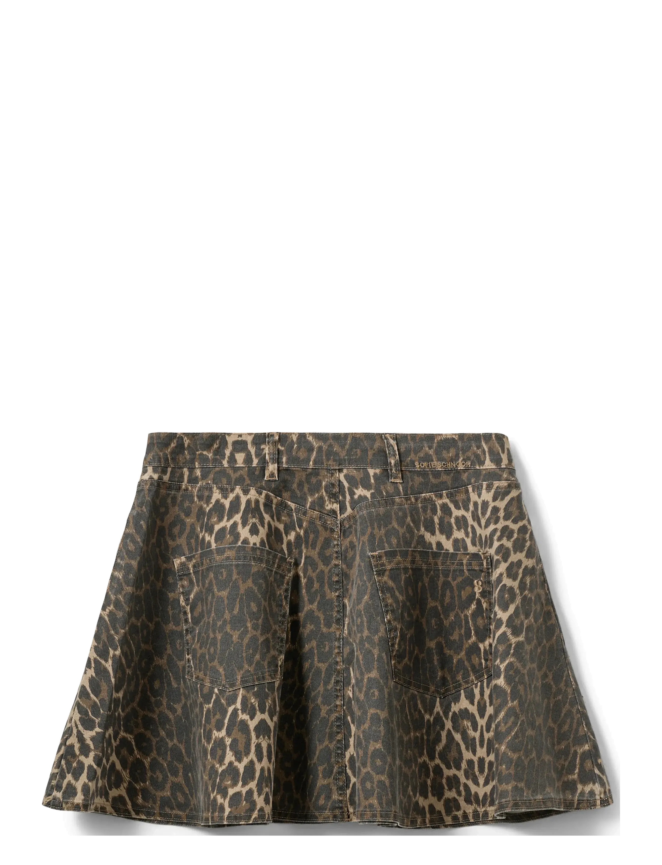 Sofie Schnoor - INDIGOSW LEO SKIRT - korta kjolar - light brown leopard - 2