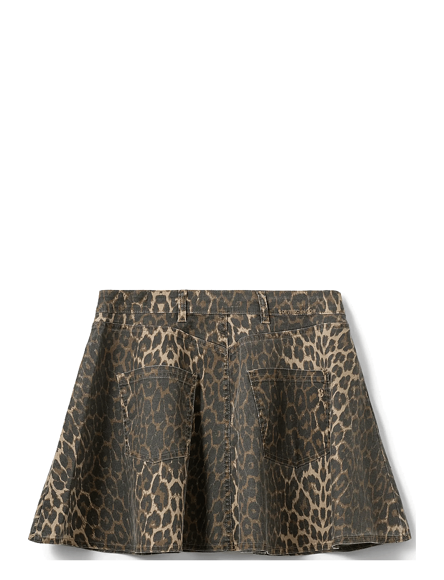 Sofie Schnoor - INDIGOSW LEO SKIRT - miniseelikud - light brown leopard - 2