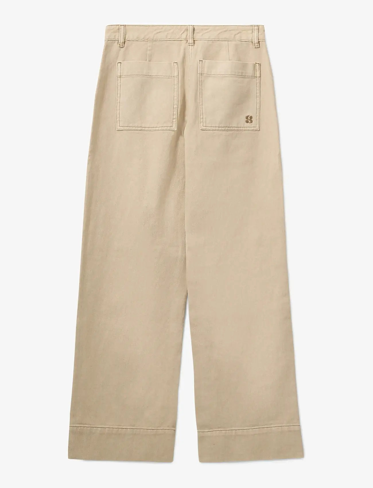 Sofie Schnoor - TULLINGESW TROUSERS - bukser med brede ben - warm sand - 2