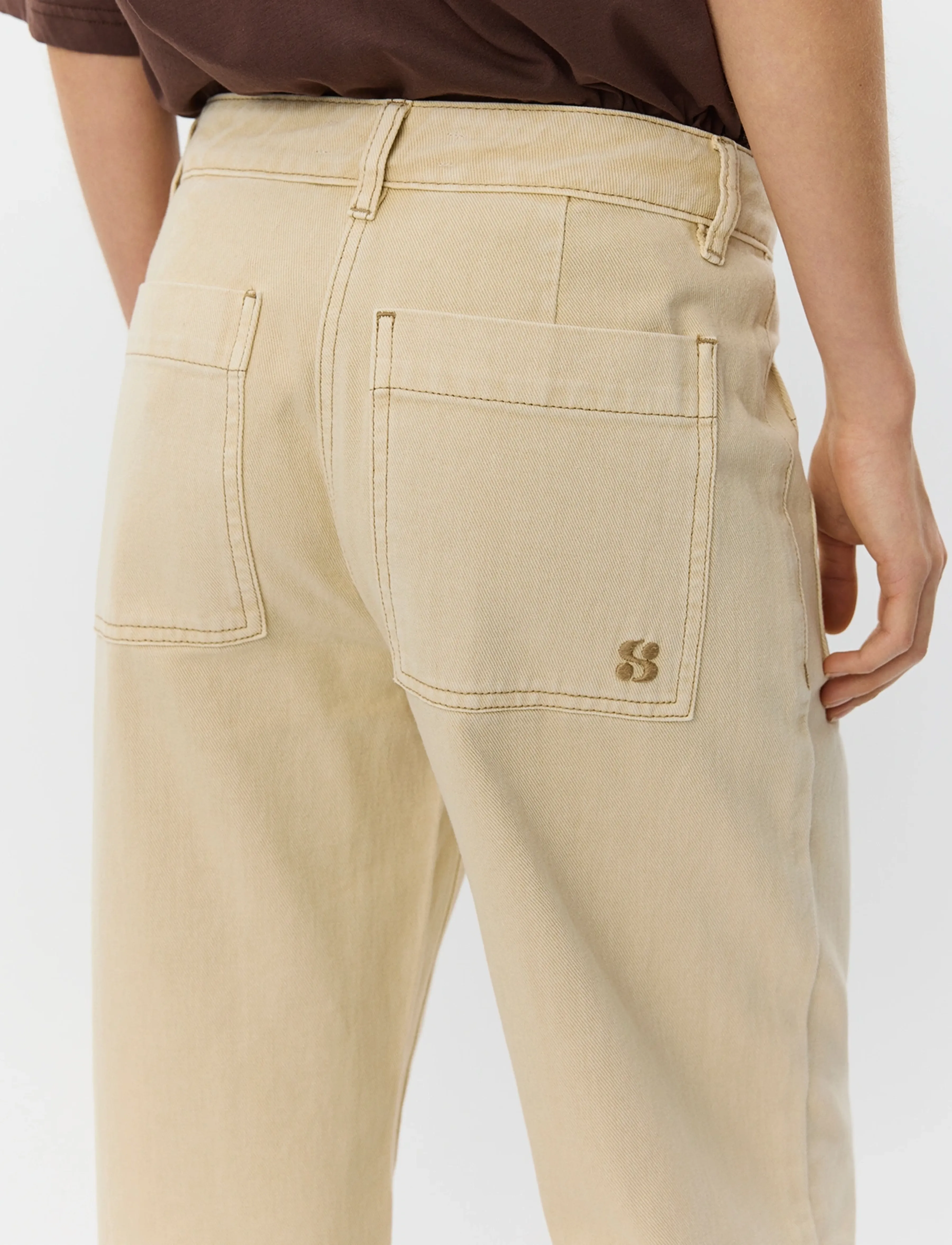 Sofie Schnoor - TULLINGESW TROUSERS - vida byxor - warm sand - 5