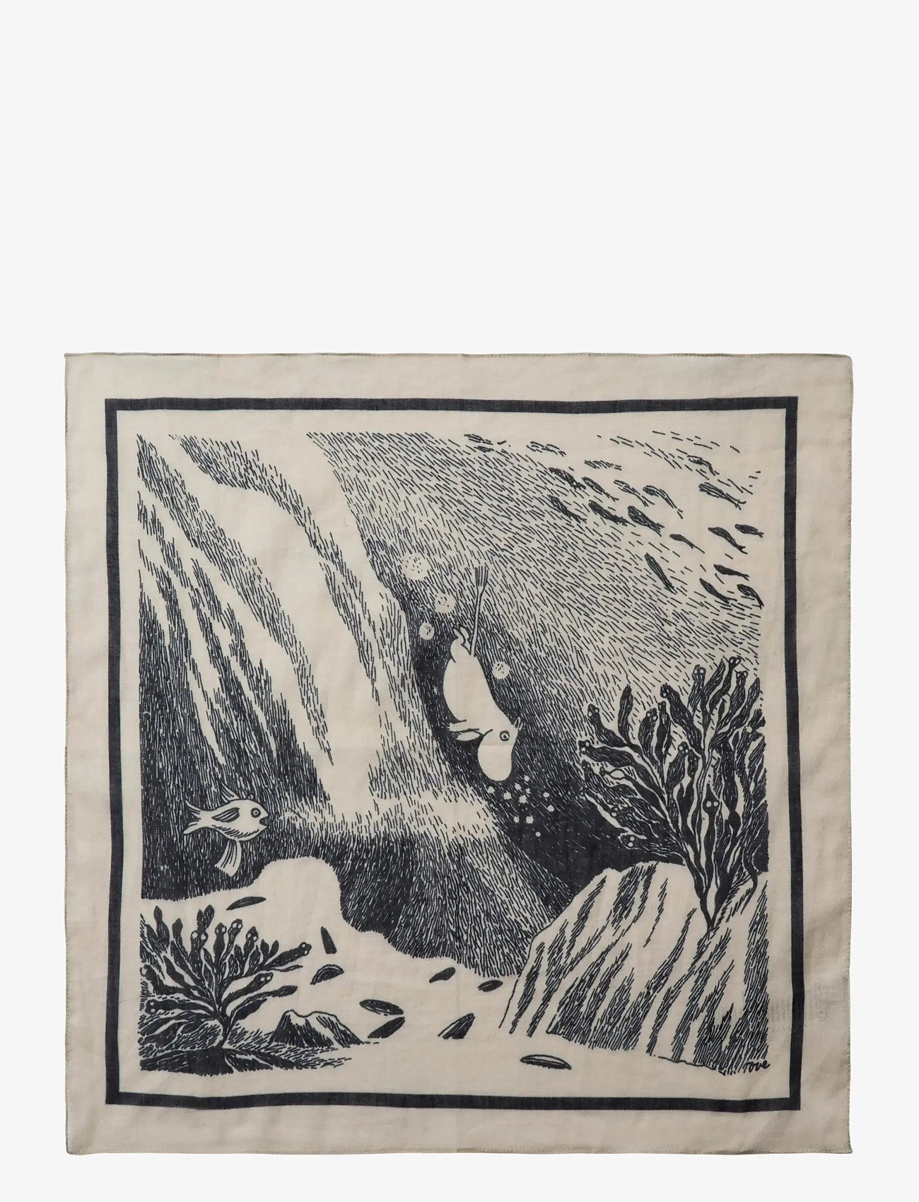 Sofie Schnoor - TOVESW SCARF - najniższe ceny - fog - 1
