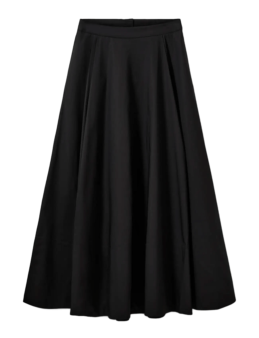 Sofie Schnoor - NOORSW MAXI SKIRT - maxi nederdele - black - 1