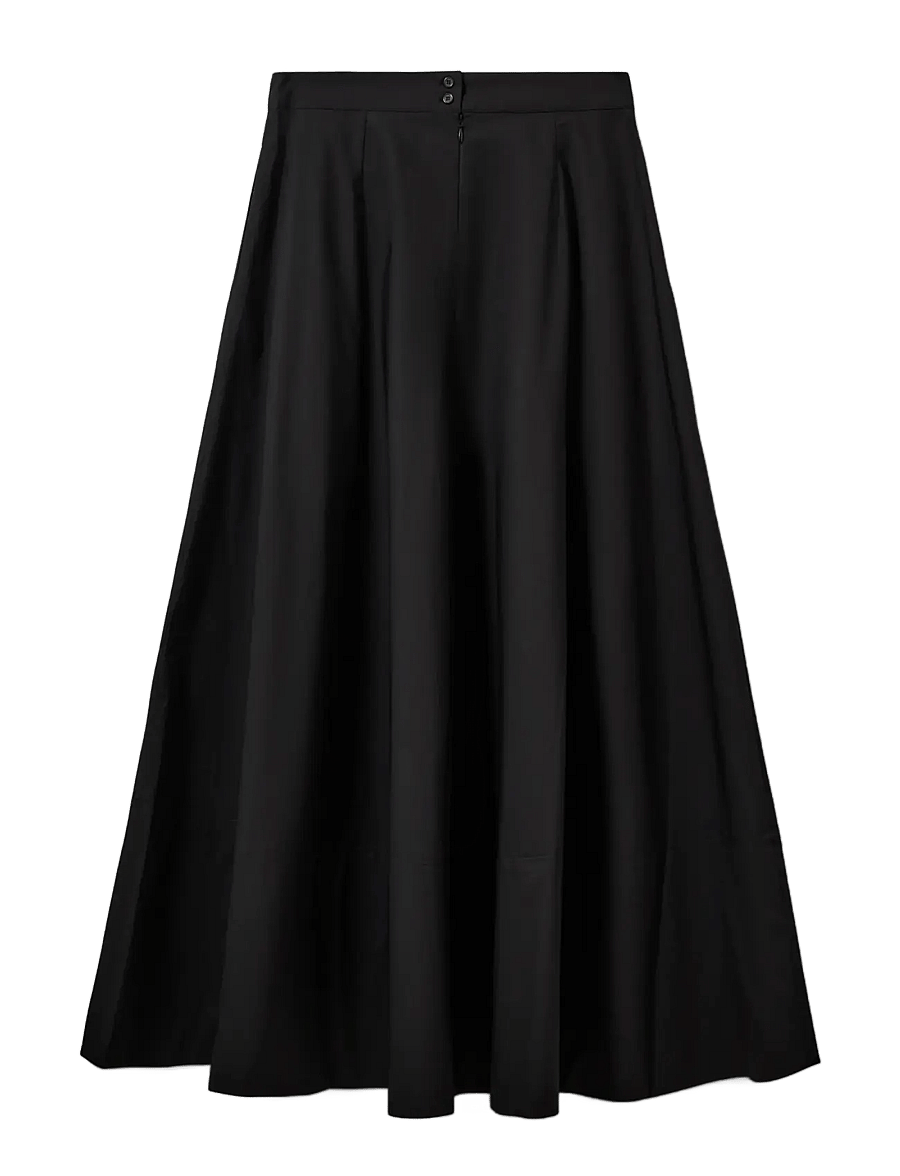 Sofie Schnoor - NOORSW MAXI SKIRT - maxi nederdele - black - 2