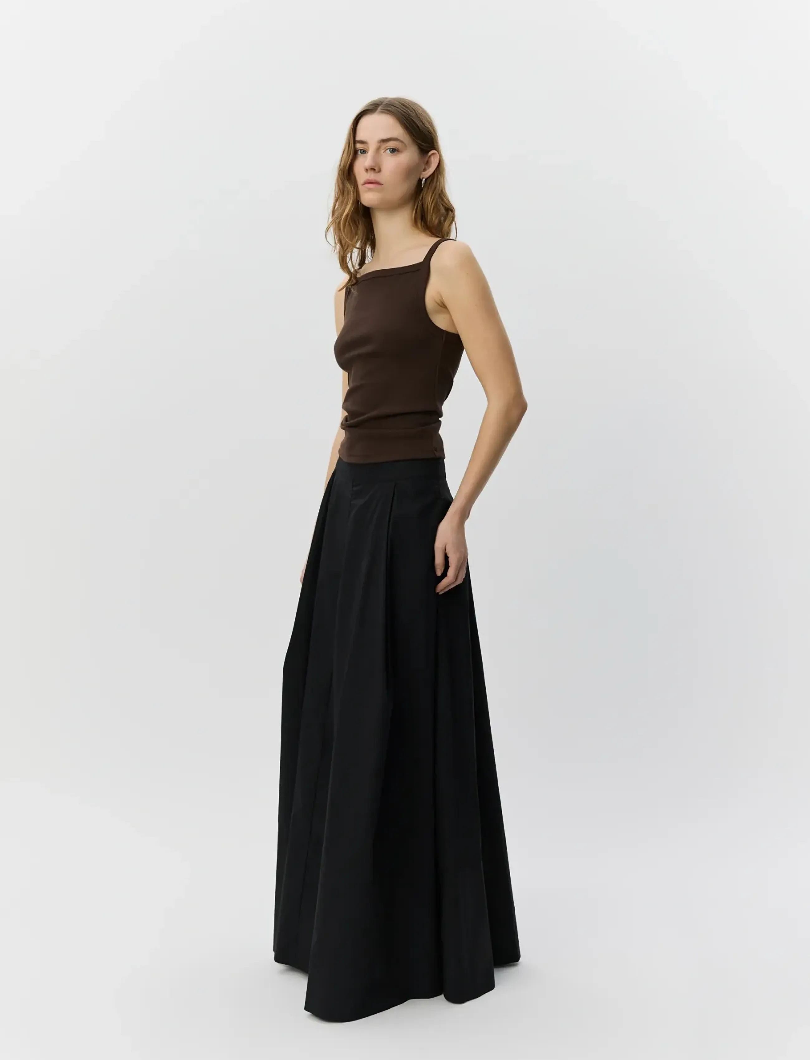 Sofie Schnoor - NOORSW MAXI SKIRT - maxi skirts - black - 3