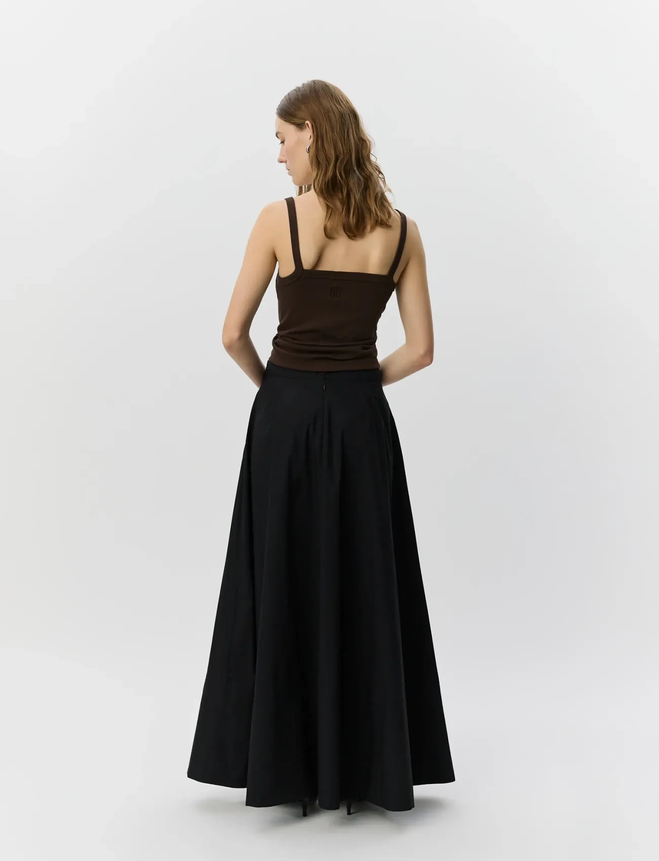Sofie Schnoor - NOORSW MAXI SKIRT - maxi skirts - black - 4