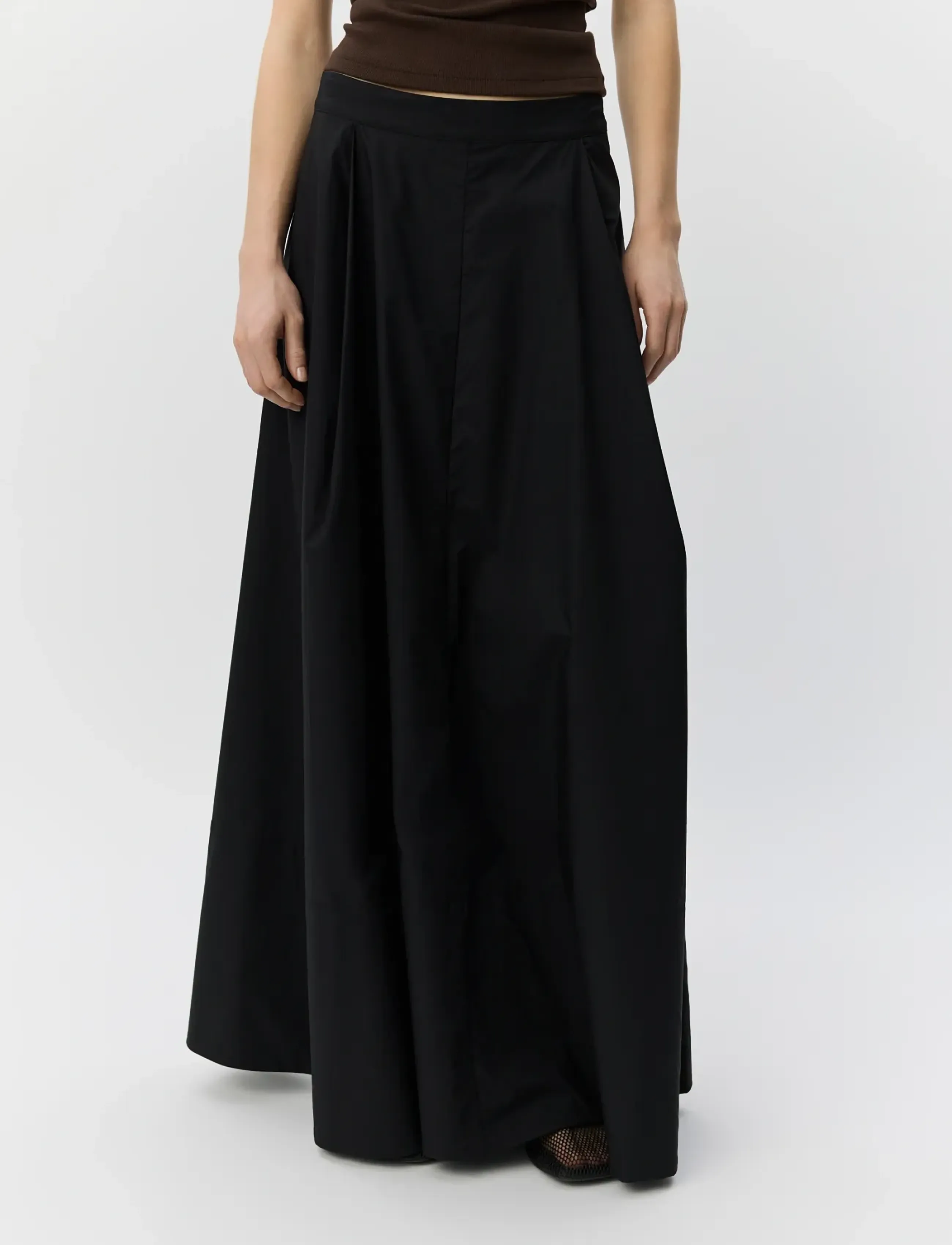 Sofie Schnoor - NOORSW MAXI SKIRT - maxi skirts - black - 5