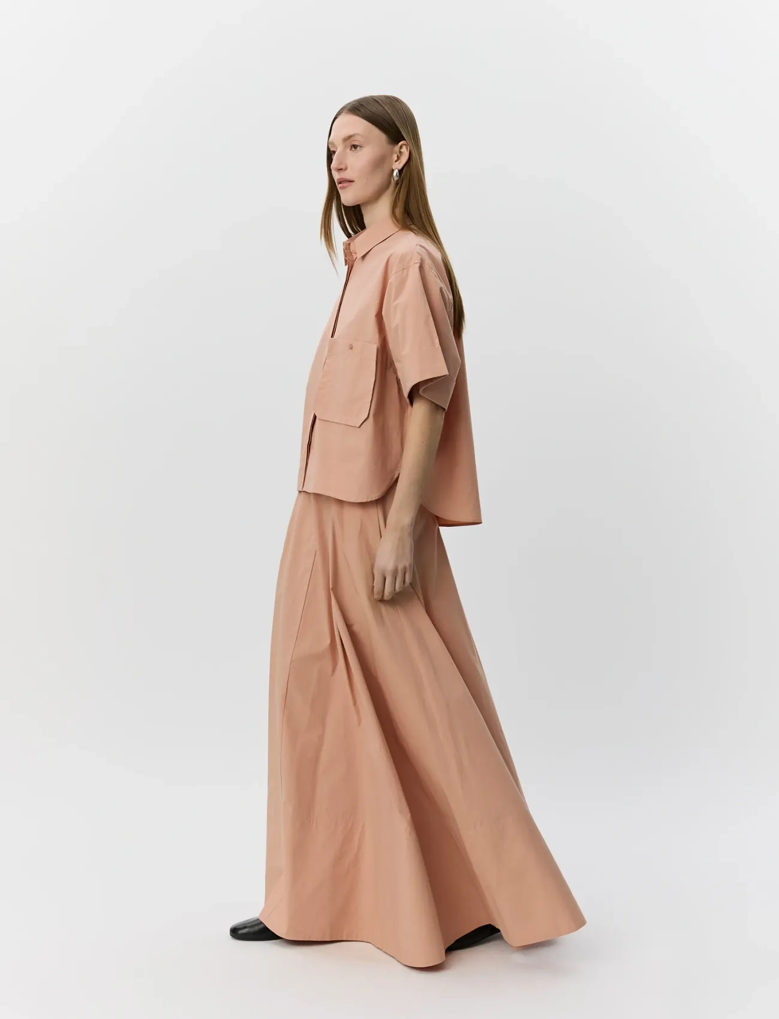 Sofie Schnoor - NOORSW MAXI SKIRT - maksiseelikud - cafÉ crÈme - 3
