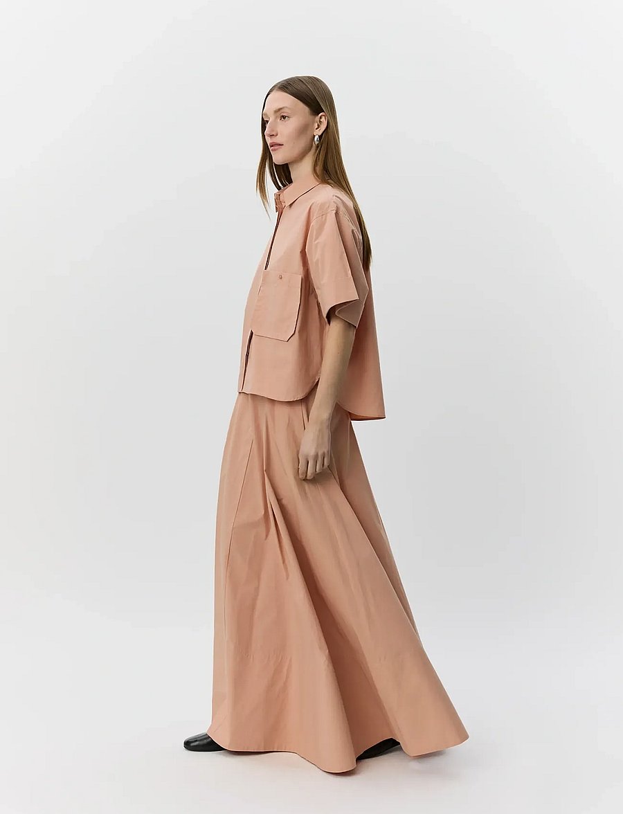 Sofie Schnoor - NOORSW MAXI SKIRT - maxi röcke - cafÉ crÈme - 3