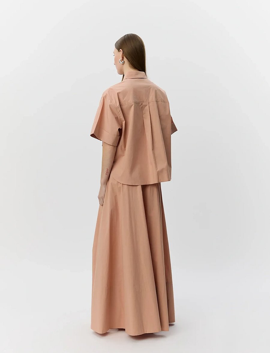 Sofie Schnoor - NOORSW MAXI SKIRT - maxi röcke - cafÉ crÈme - 4