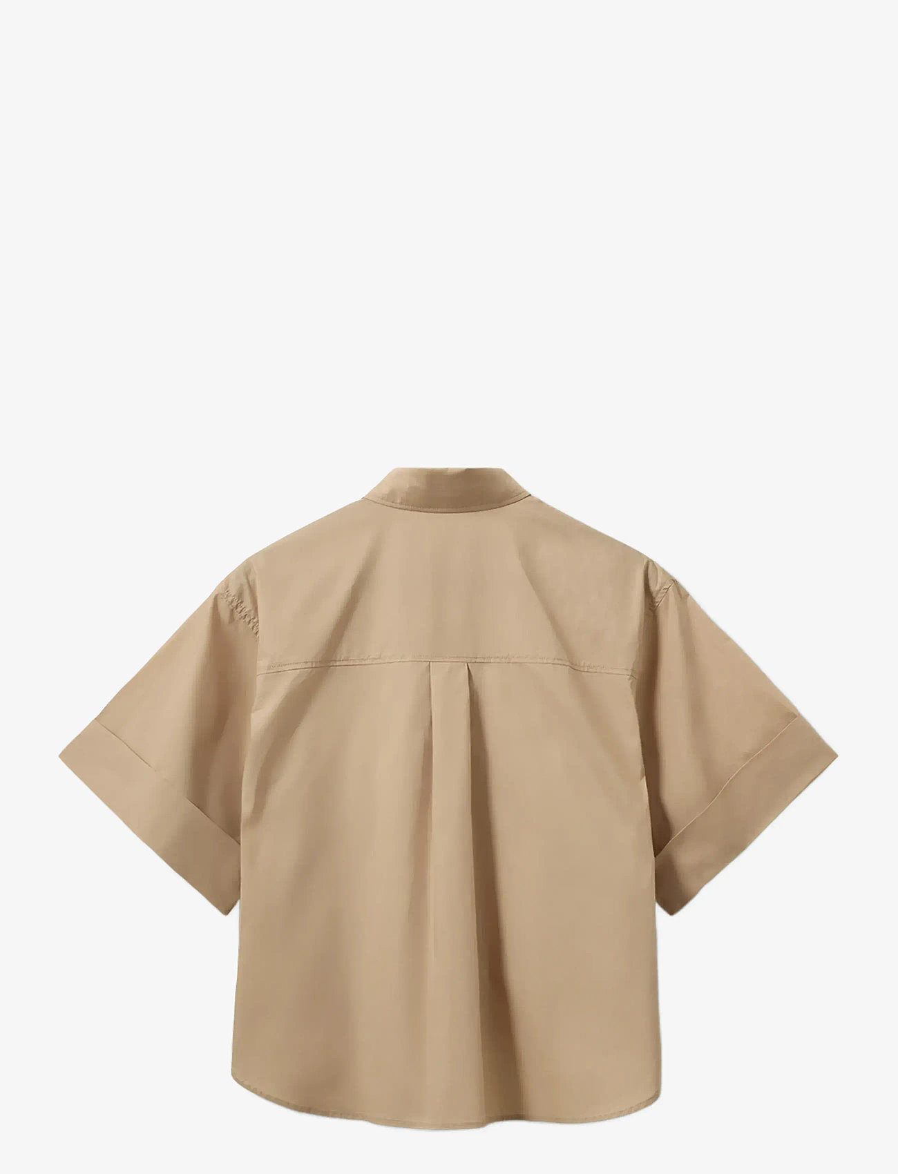 Sofie Schnoor - LEANASW SHORT SLEEVE SHIRT - short-sleeved shirts - beige - 2