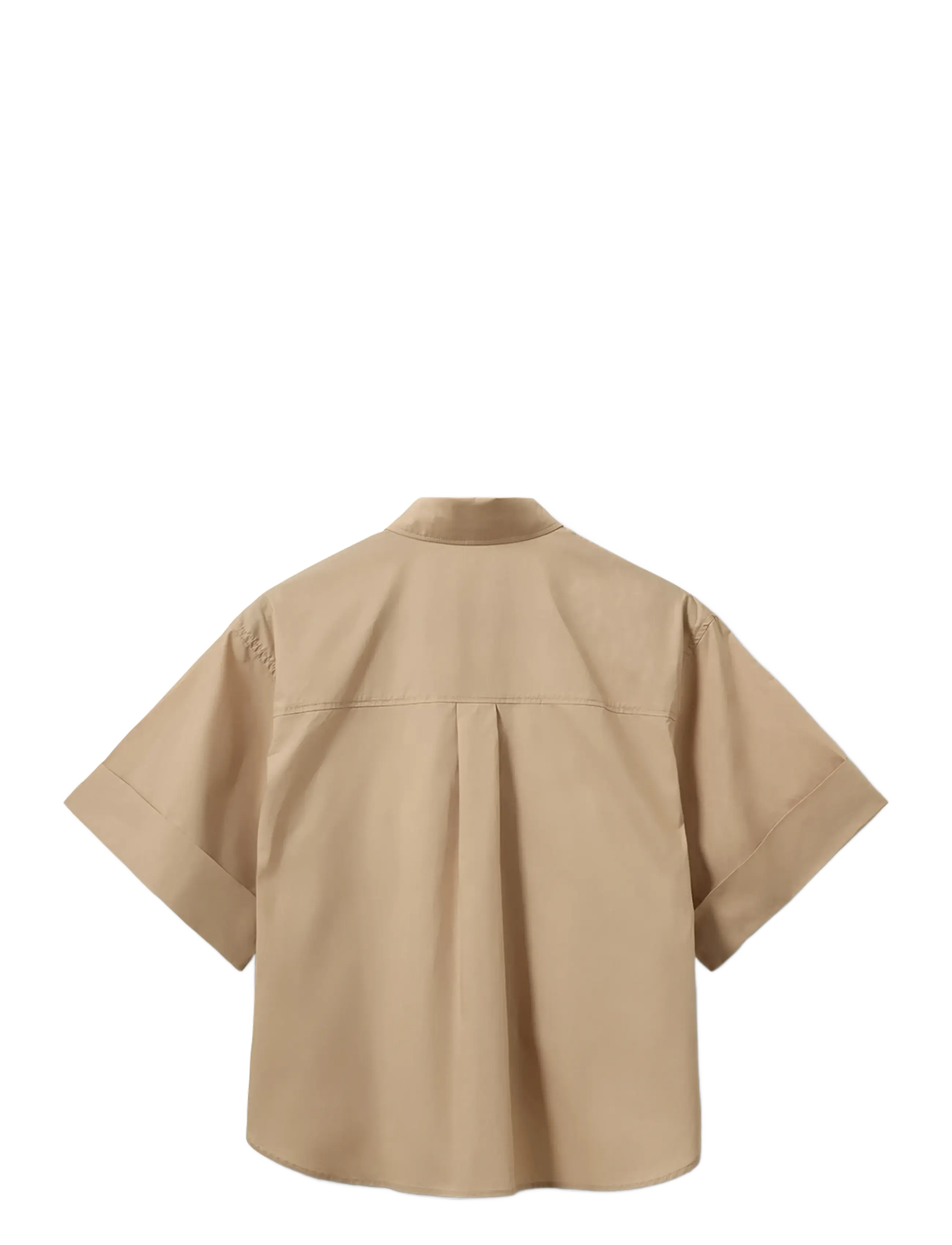 Sofie Schnoor - LEANASW SHORT SLEEVE SHIRT - short-sleeved shirts - beige - 2