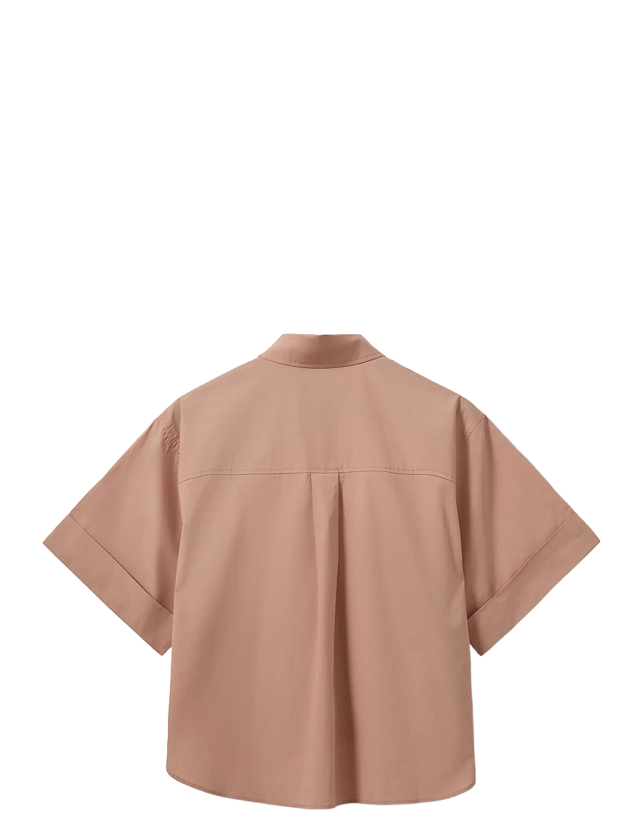Sofie Schnoor - LEANASW SHORT SLEEVE SHIRT - kurzärmlige hemden - cafÉ crÈme - 2