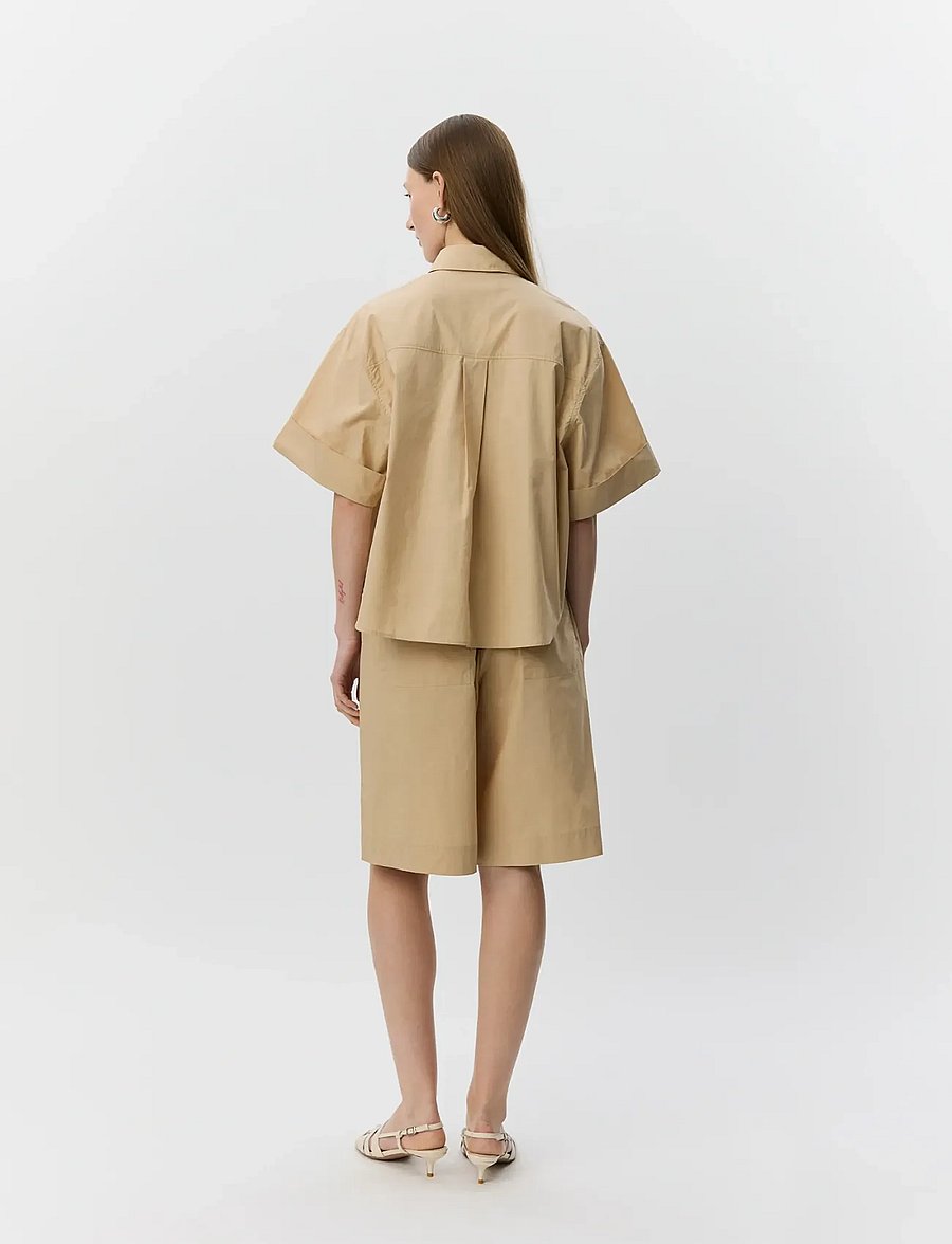 Sofie Schnoor - BLAIRSW BERMUDA SHORTS - bermuda-püksid - beige - 4