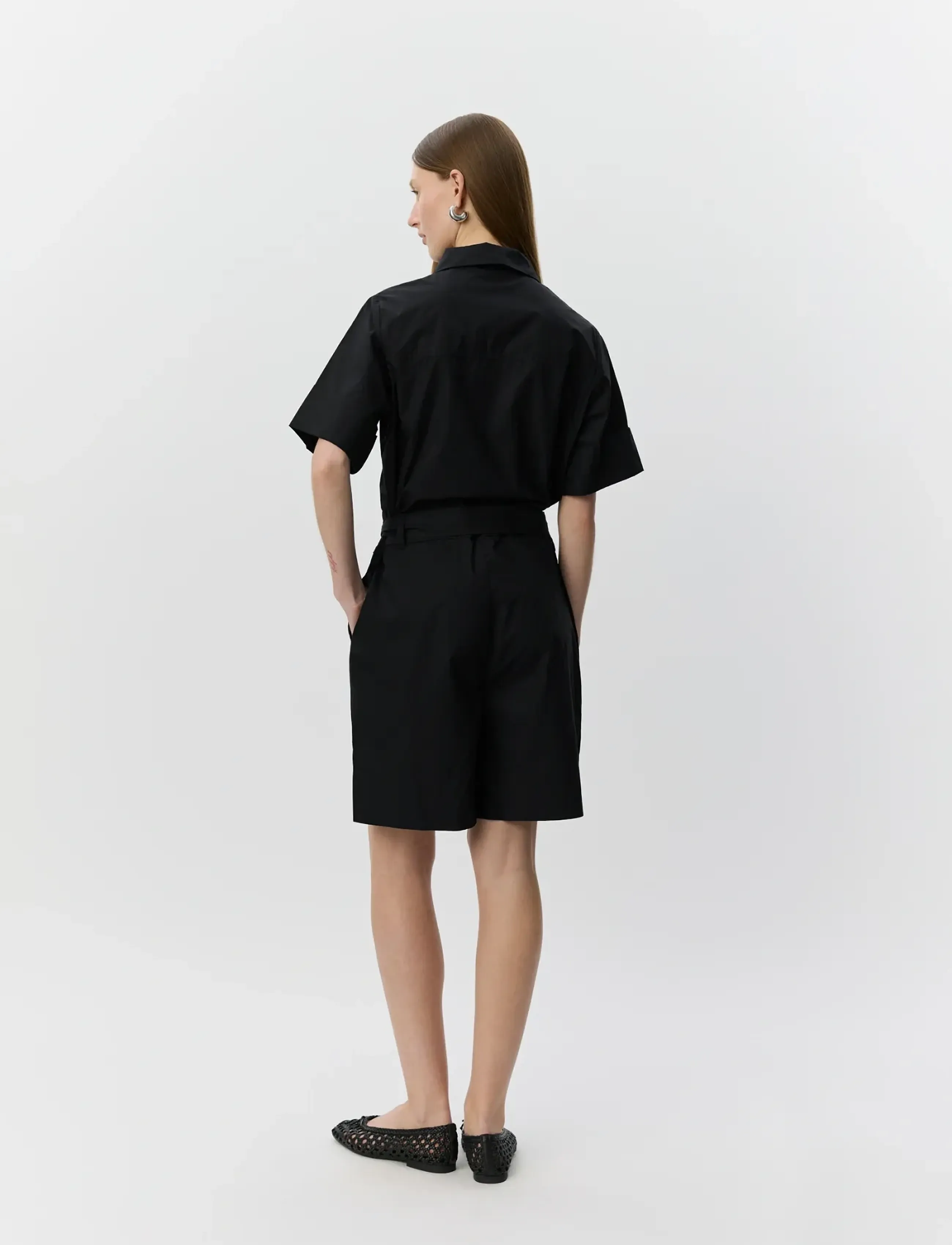 Sofie Schnoor - KOASW OVERSIZED JUMPSUIT - buksedragter - black - 4