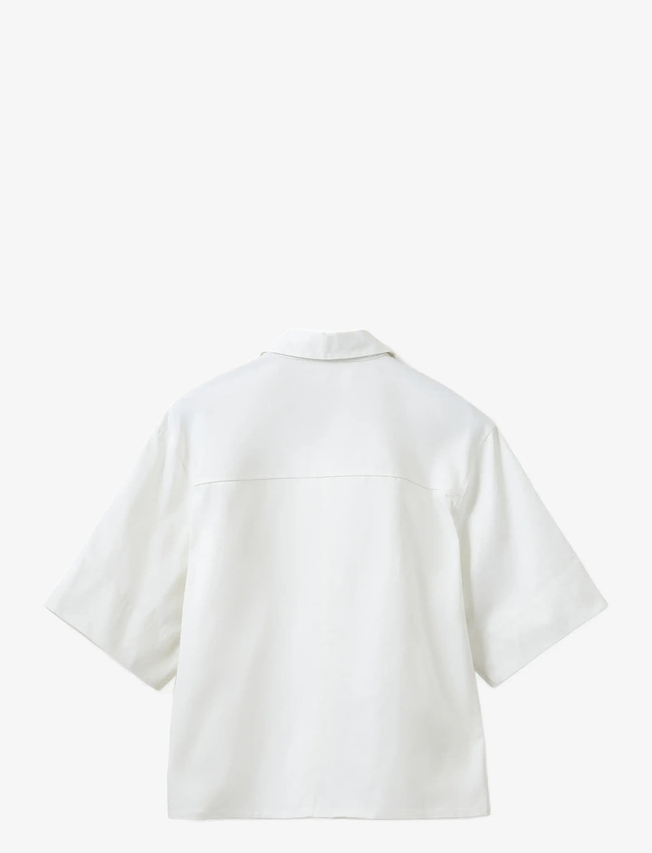 Sofie Schnoor - HARVEYSW OVERSIZE SHORT SLEEVE SHIR - kortærmede skjorter - off white - 2