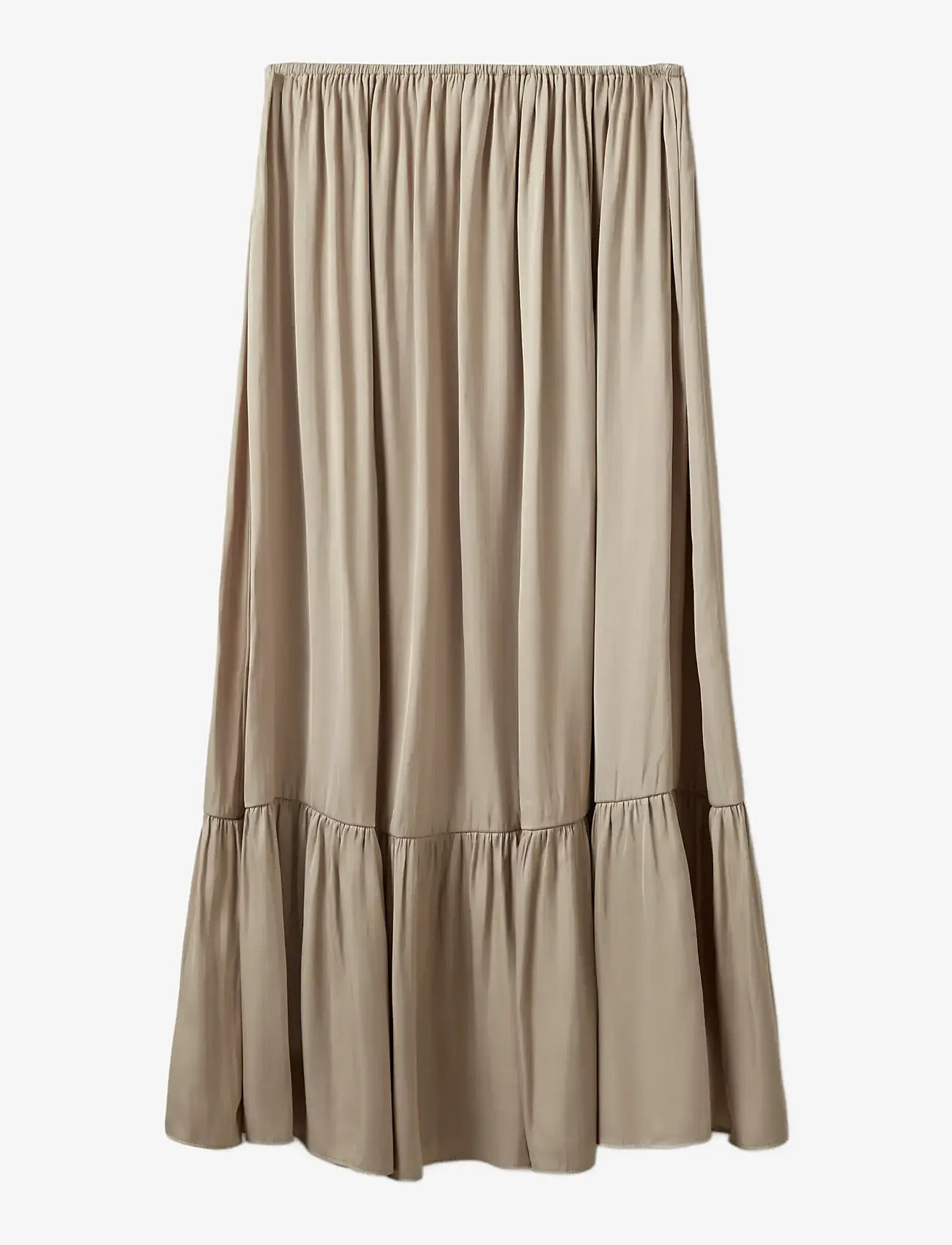 Sofie Schnoor - MILIASW MAXI SKIRT - maksiseelikud - feather gray - 2