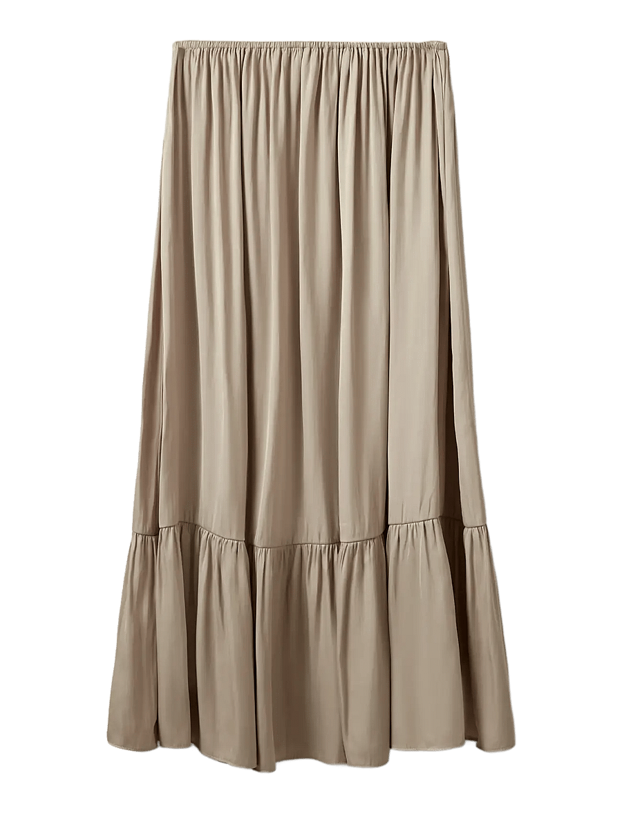 Sofie Schnoor - MILIASW MAXI SKIRT - maxi nederdele - feather gray - 2