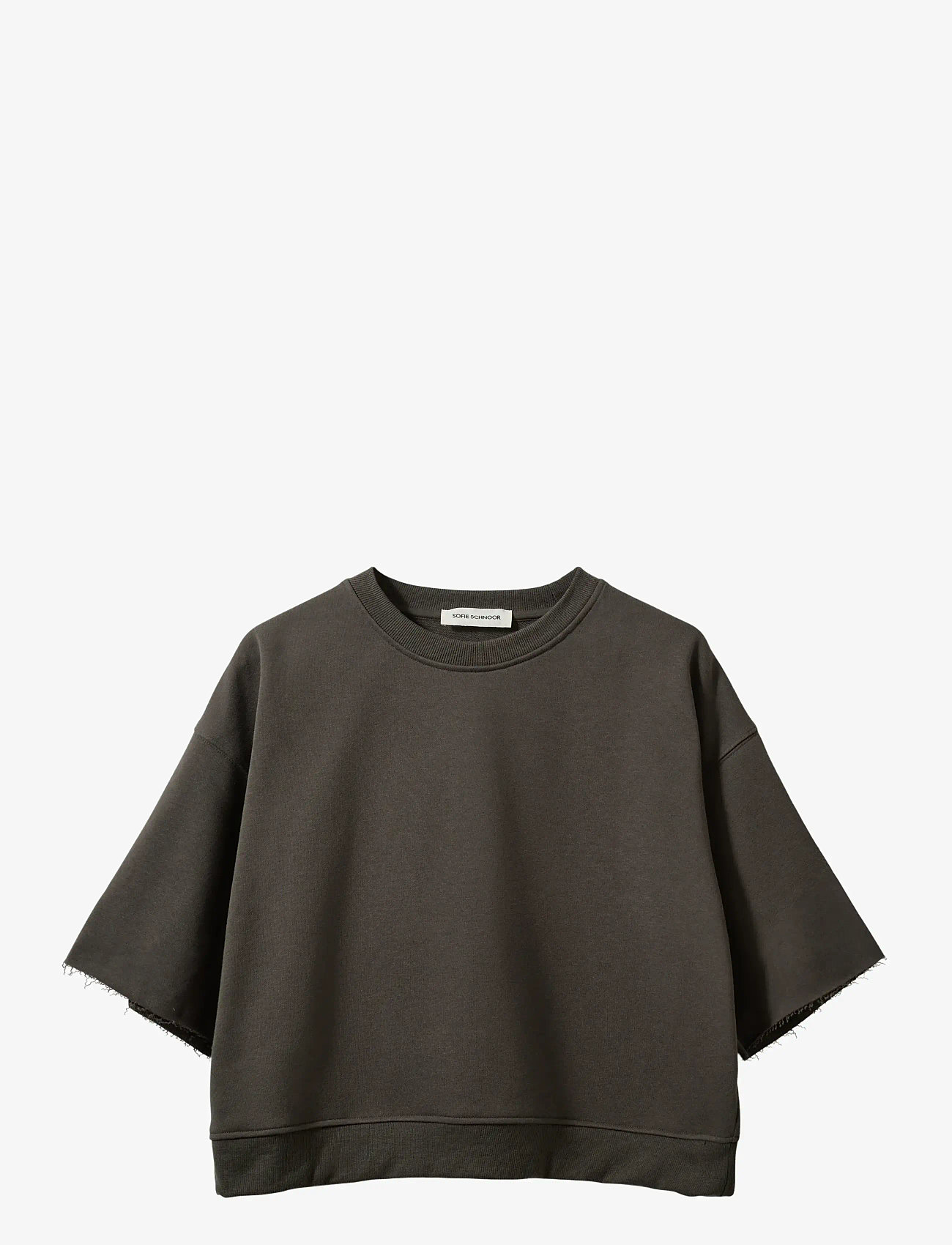 Sofie Schnoor - ELOISESW SHORT SLEEVE SWEATSHIRT - sweatshirts - warm stone - 1