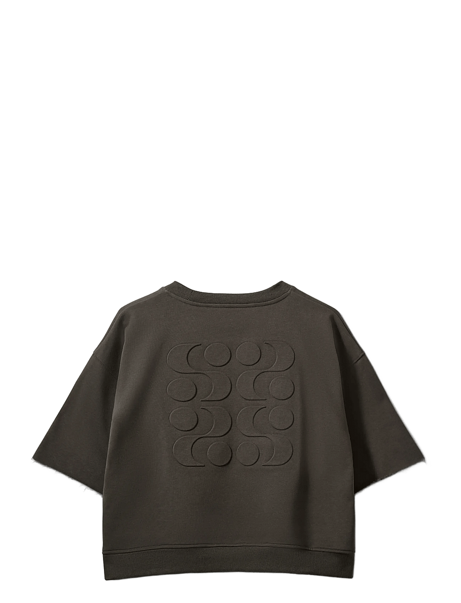 Sofie Schnoor - ELOISESW SHORT SLEEVE SWEATSHIRT - sweatshirts - warm stone - 2