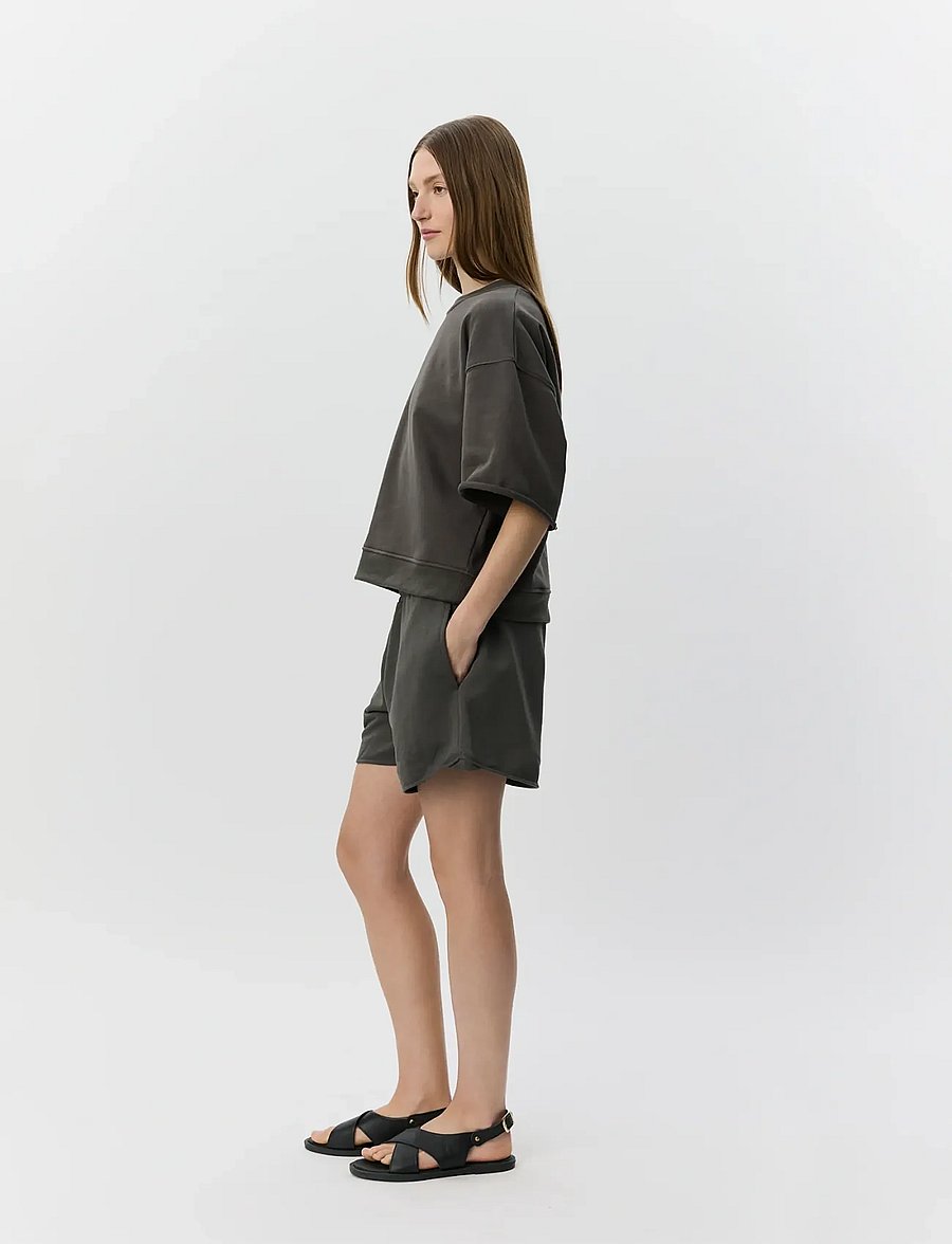 Sofie Schnoor - ELOISESW SHORT SLEEVE SWEATSHIRT - sweatshirts - warm stone - 3