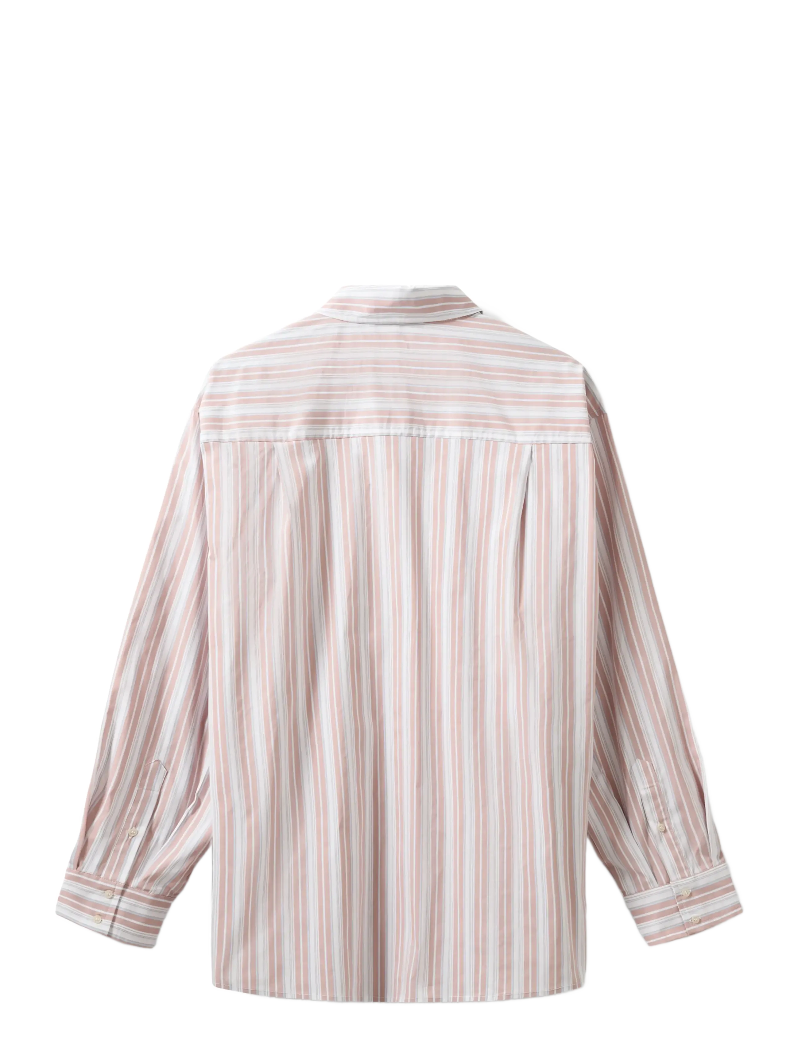 Sofie Schnoor - MERCYSW OVERSIZED SHIRT - long-sleeved shirts - light rose striped - 2