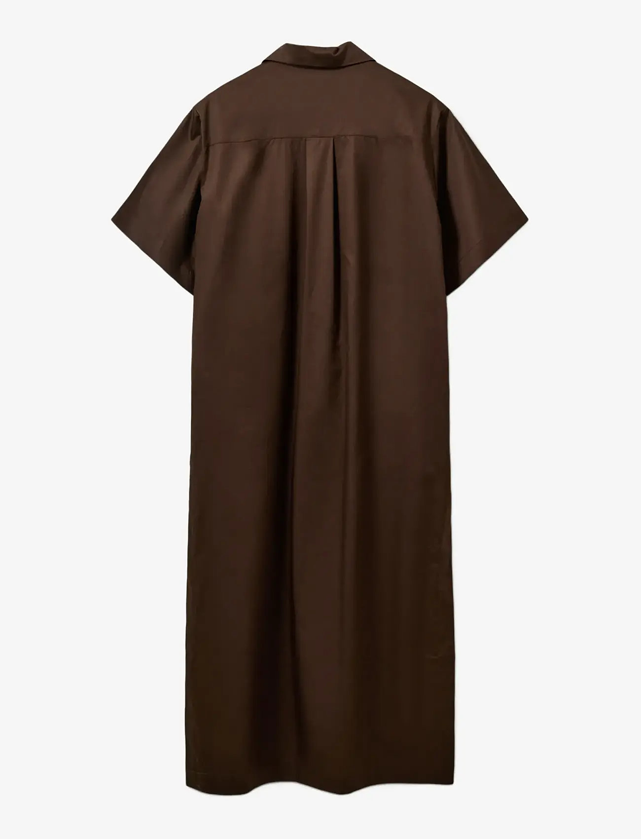 Sofie Schnoor - ASANASW OVERSIZE SHIRT DRESS - skjortekjoler - intense brown - 2