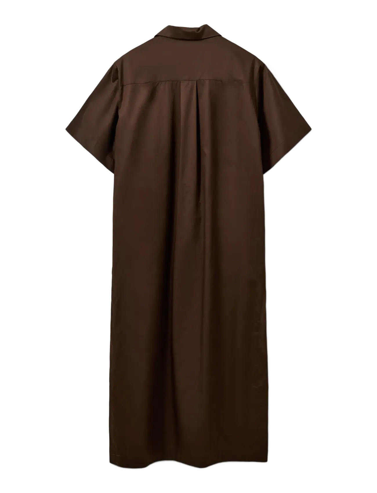 Sofie Schnoor - ASANASW OVERSIZE SHIRT DRESS - sukienki koszulowe - intense brown - 2