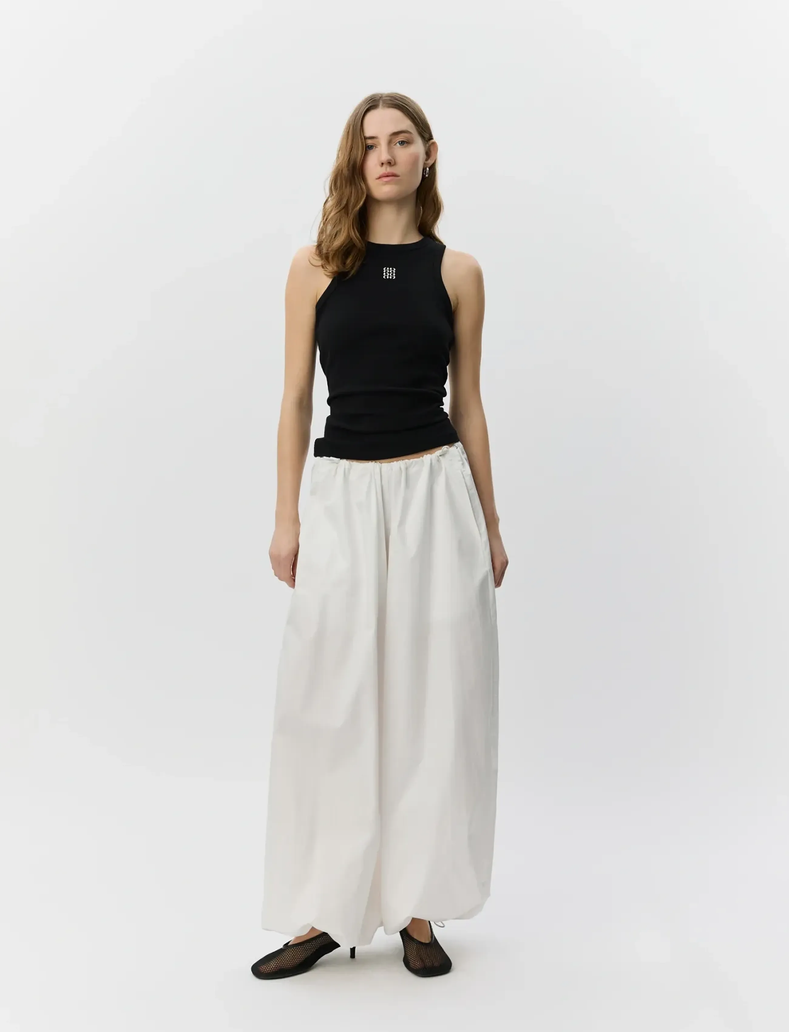 Sofie Schnoor Imirasw Balloon Shape Trousers, Kvinder, Ballonbukser, Hvid, Str: 36