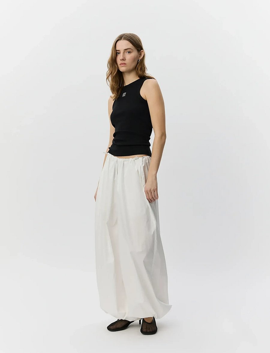 Sofie Schnoor - IMIRASW BALLOON SHAPE TROUSERS - hosen mit geradem bein - white - 3
