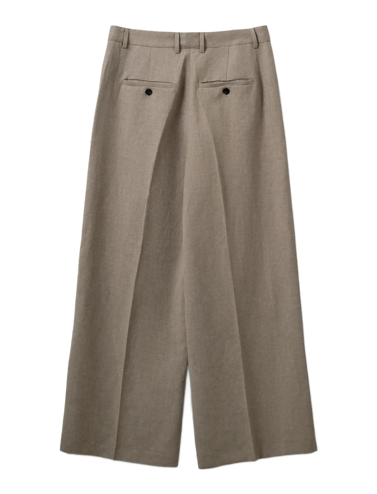 Sofie Schnoor - IZRASW LINEN MIX TROUSERS - linen trousers - dark sand - 2