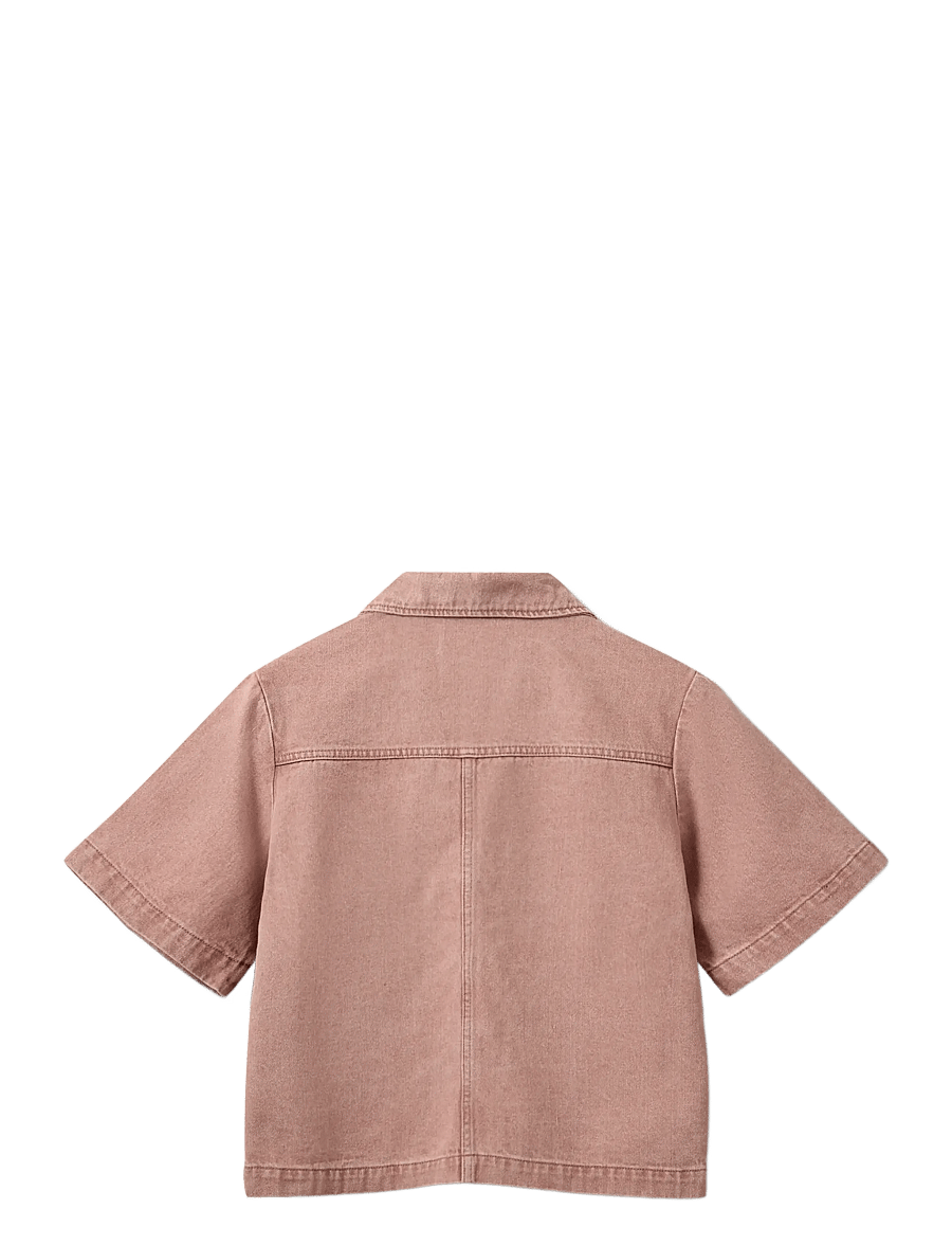 Sofie Schnoor - MANJASW SHORT SLEEVE DENIM SHIRT - jeansskjortor - rose denim - 2