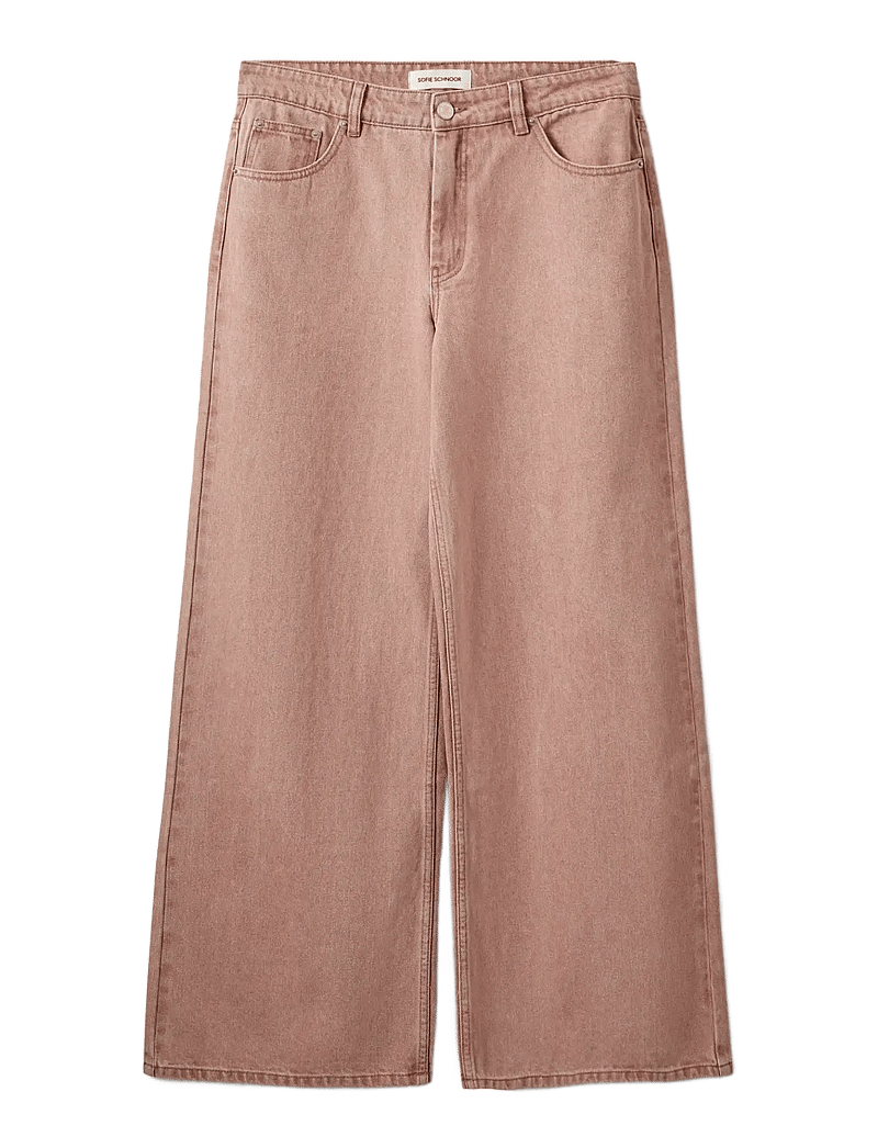 Sofie Schnoor - OZZISW WIDE LEG JEANS - laia säärega teksad - rose denim - 1