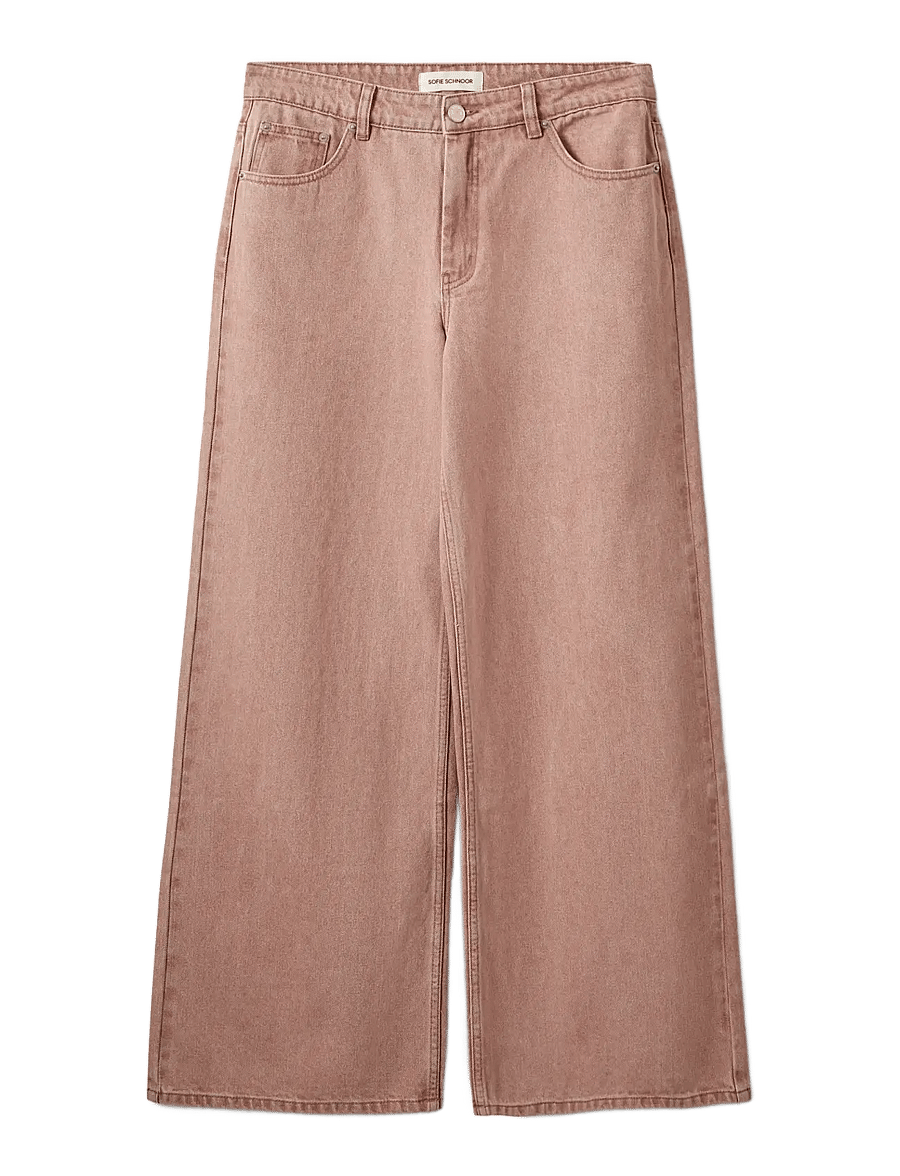 Sofie Schnoor - OZZISW WIDE LEG JEANS - vida jeans - rose denim - 1