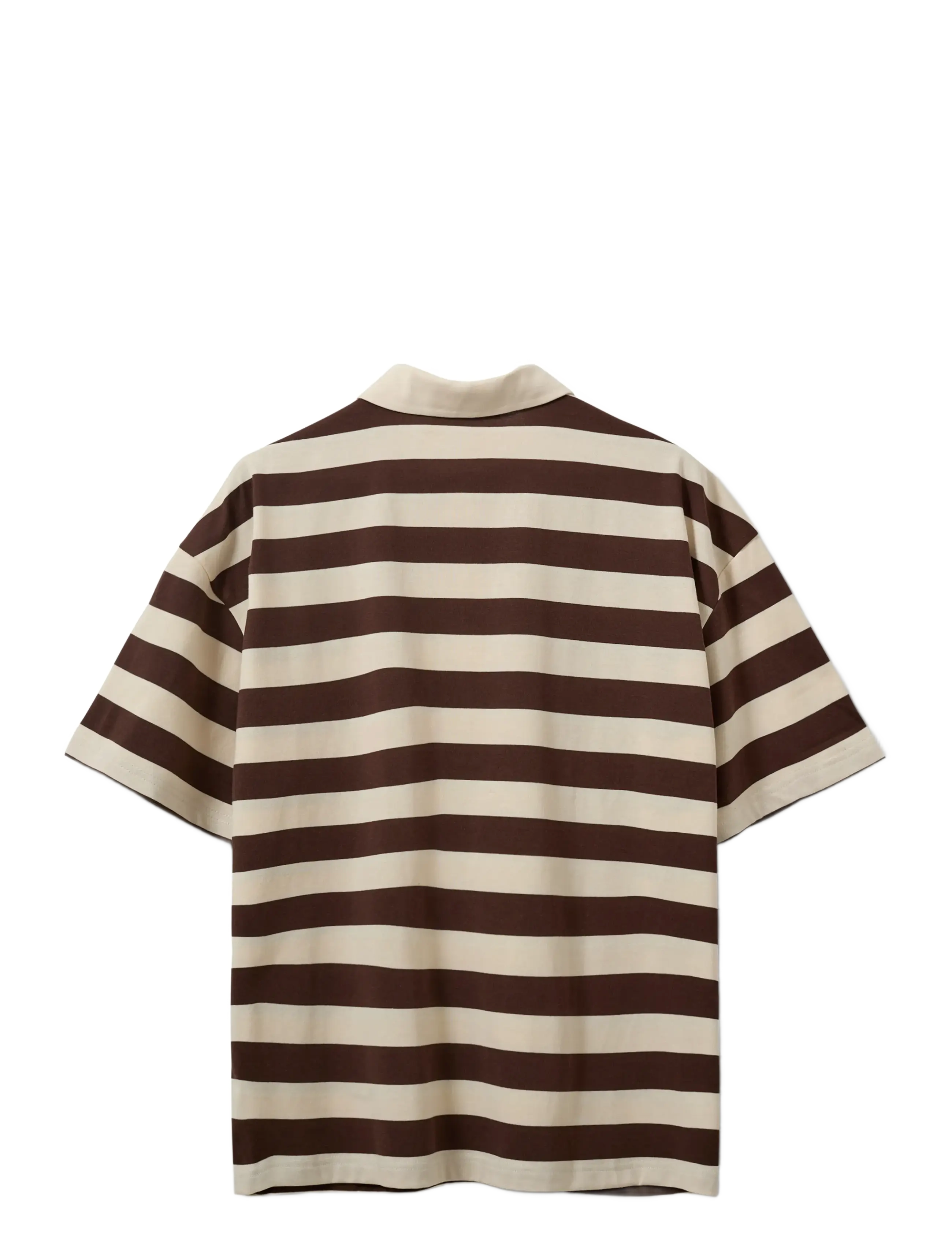 Sofie Schnoor - PILSW OVERSIZE STRIPED POLO SHIRT - polosärgid - off white striped - 2