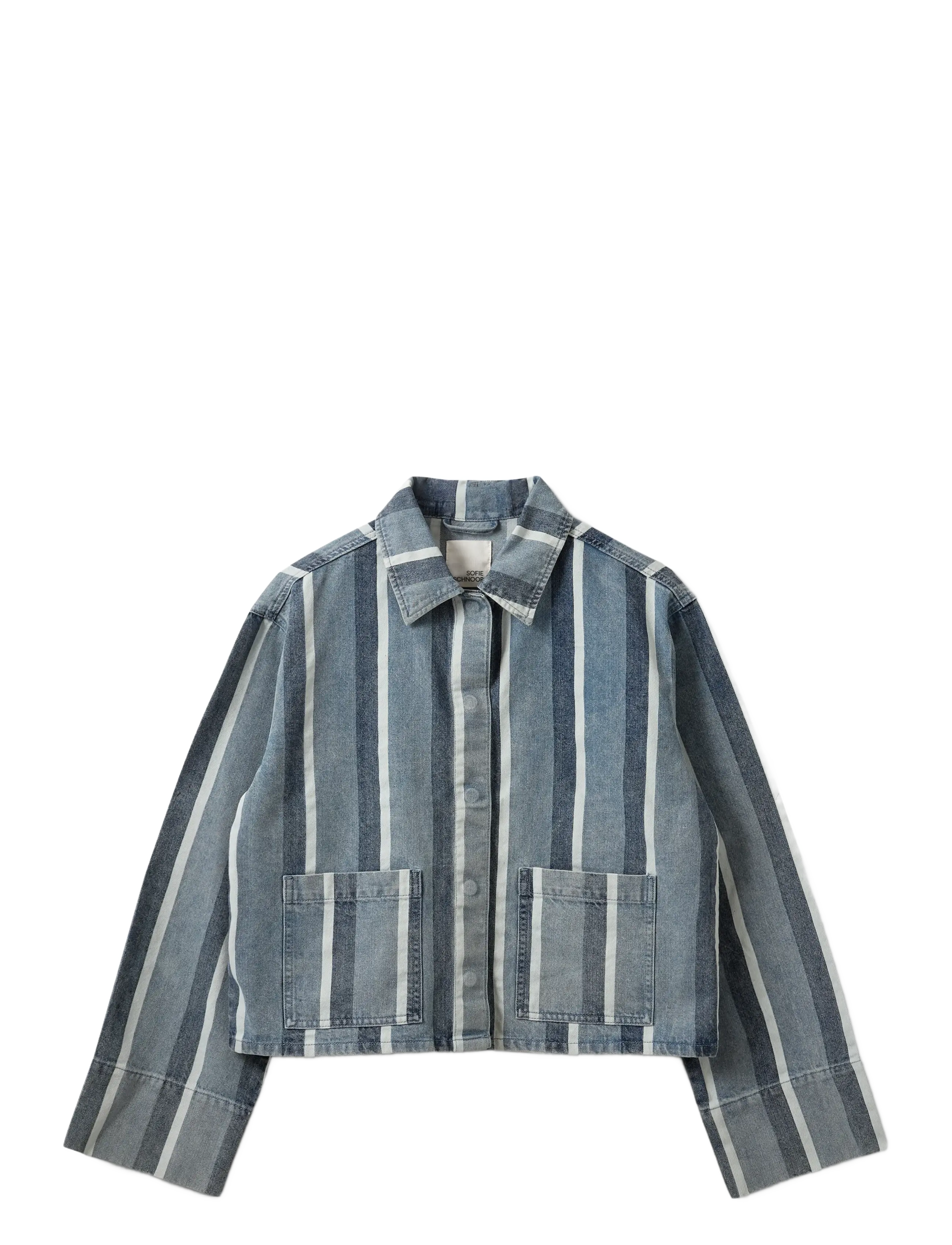 BLUE&WHITE DENIM STRIPE