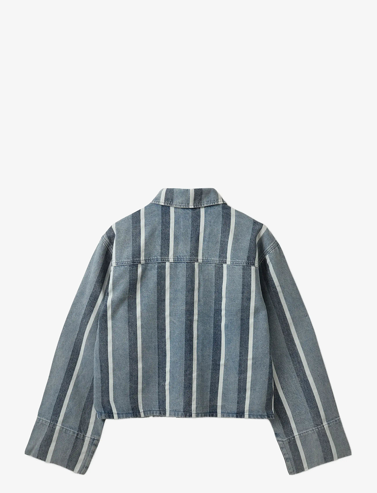 Sofie Schnoor - TAZASW STRIPED DENIM JACKET - forårsjakker - blue&white denim stripe - 2