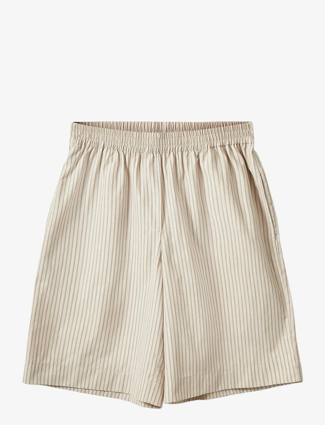 Sofie Schnoor - BLAIRSW STRIPED BERMUDA SHORTS - bermudashorts - off white / black stripe - 1