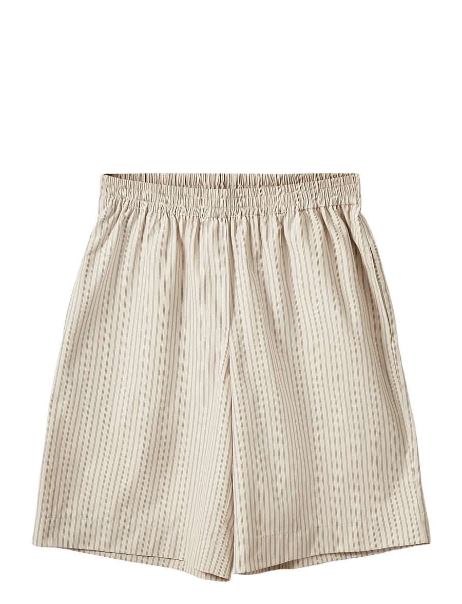 Sofie Schnoor - BLAIRSW STRIPED BERMUDA SHORTS - bermudas - off white / black stripe - 1