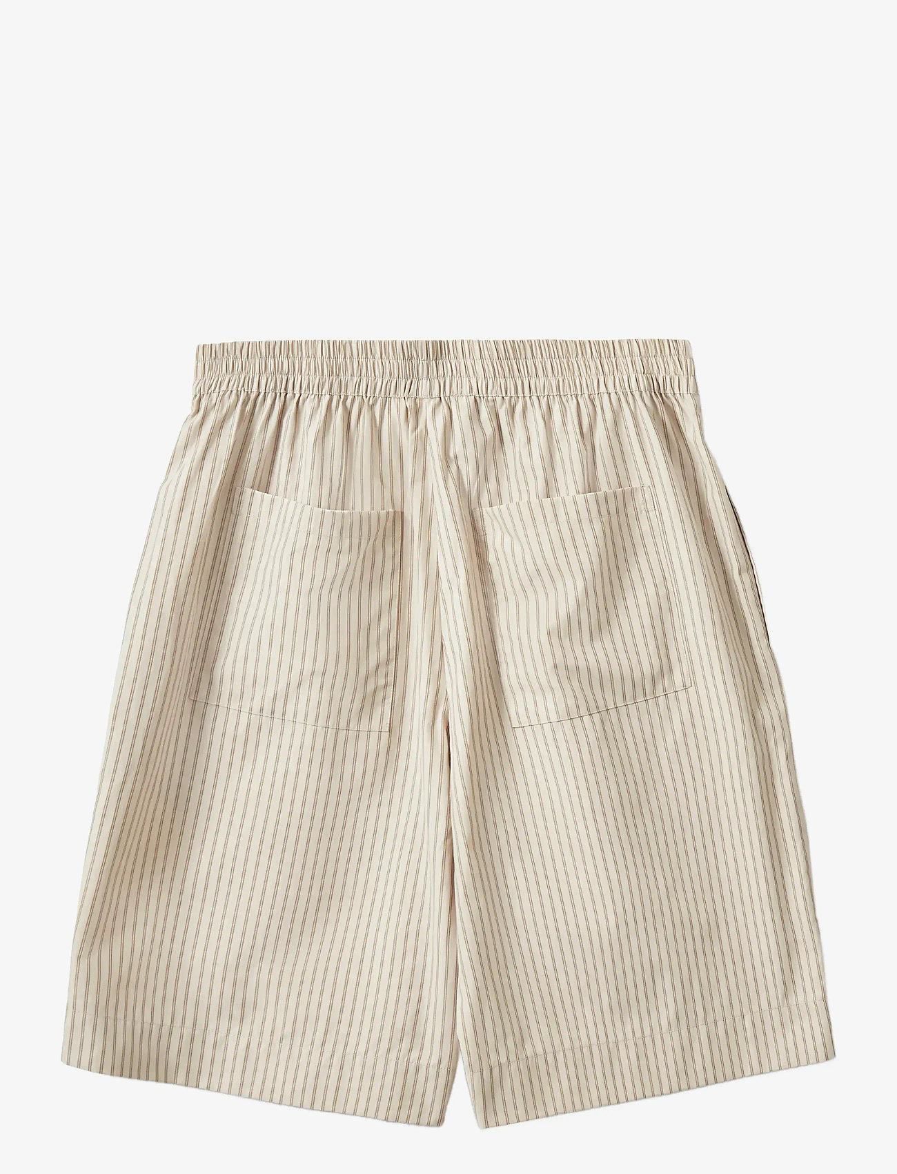 Sofie Schnoor - BLAIRSW STRIPED BERMUDA SHORTS - bermudashorts - off white / black stripe - 2