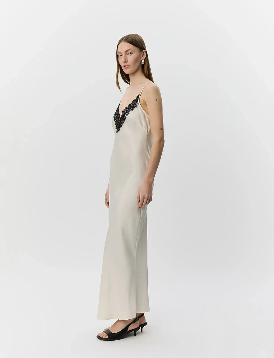 Sofie Schnoor - BETTSW SLIP DRESS - „slip" suknelės - cream white - 3